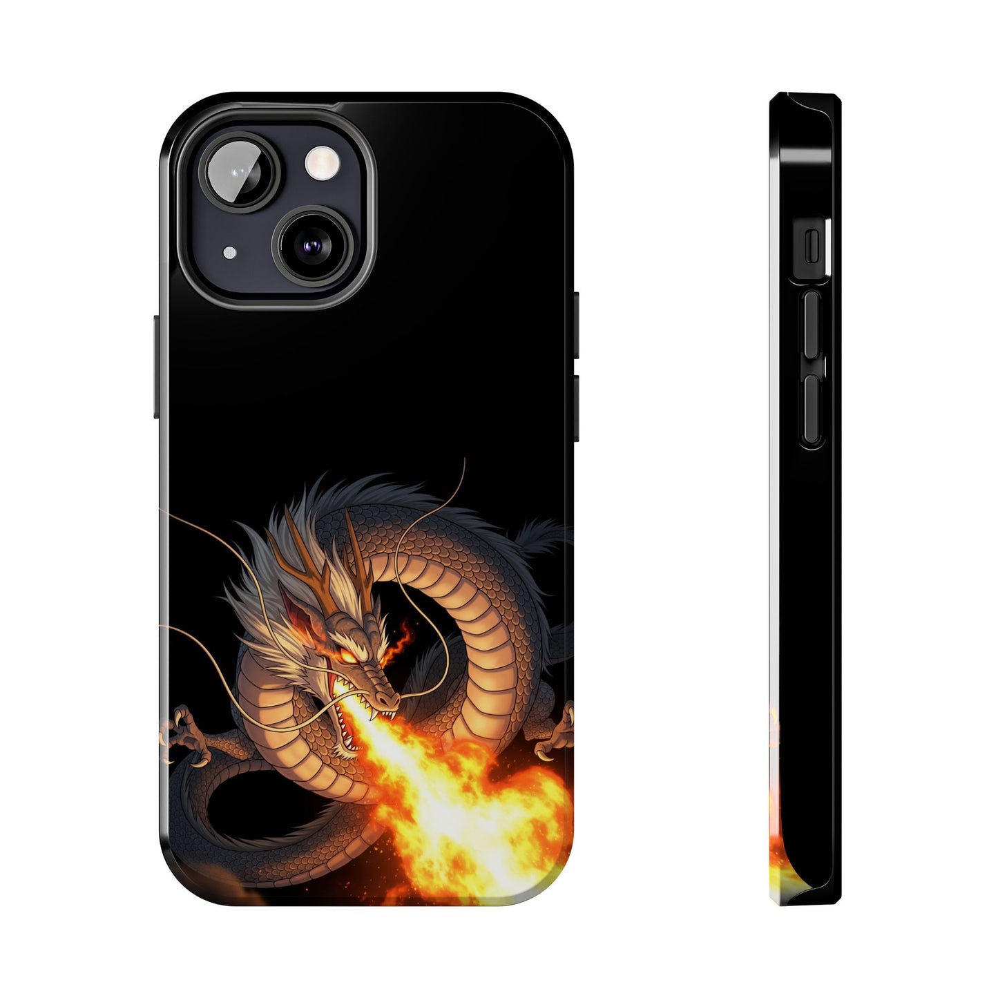 Dragon Fire Phone Case | Tough & Stylish, Perfect for Gamers, Gift for Tech Lovers, Protective Accessory, Adjustable Fit