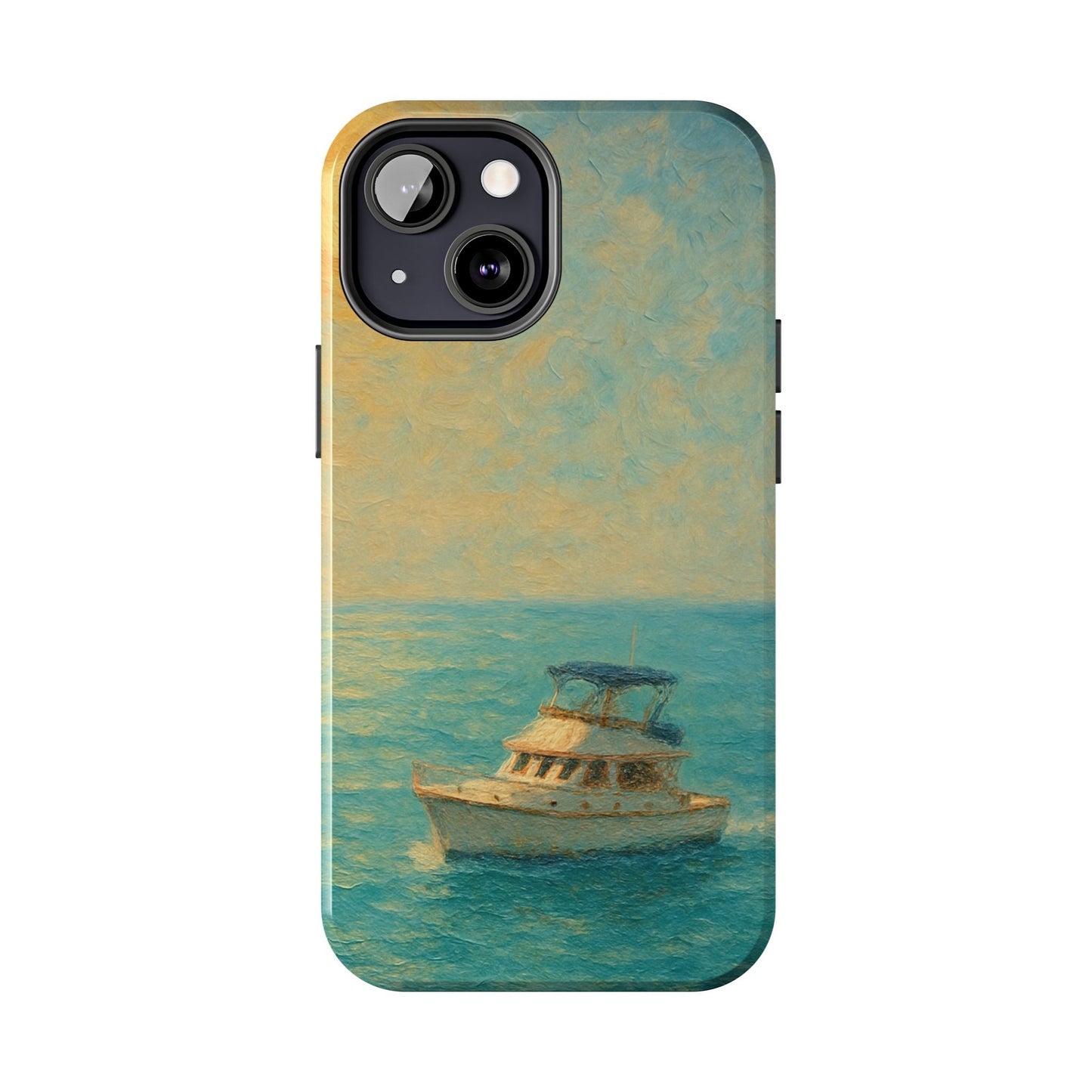 Scenic Ocean Phone Case, Nautical Tough Cases, Beach Lover Gift, Sailboat Decor, Coastal Home Accessories
