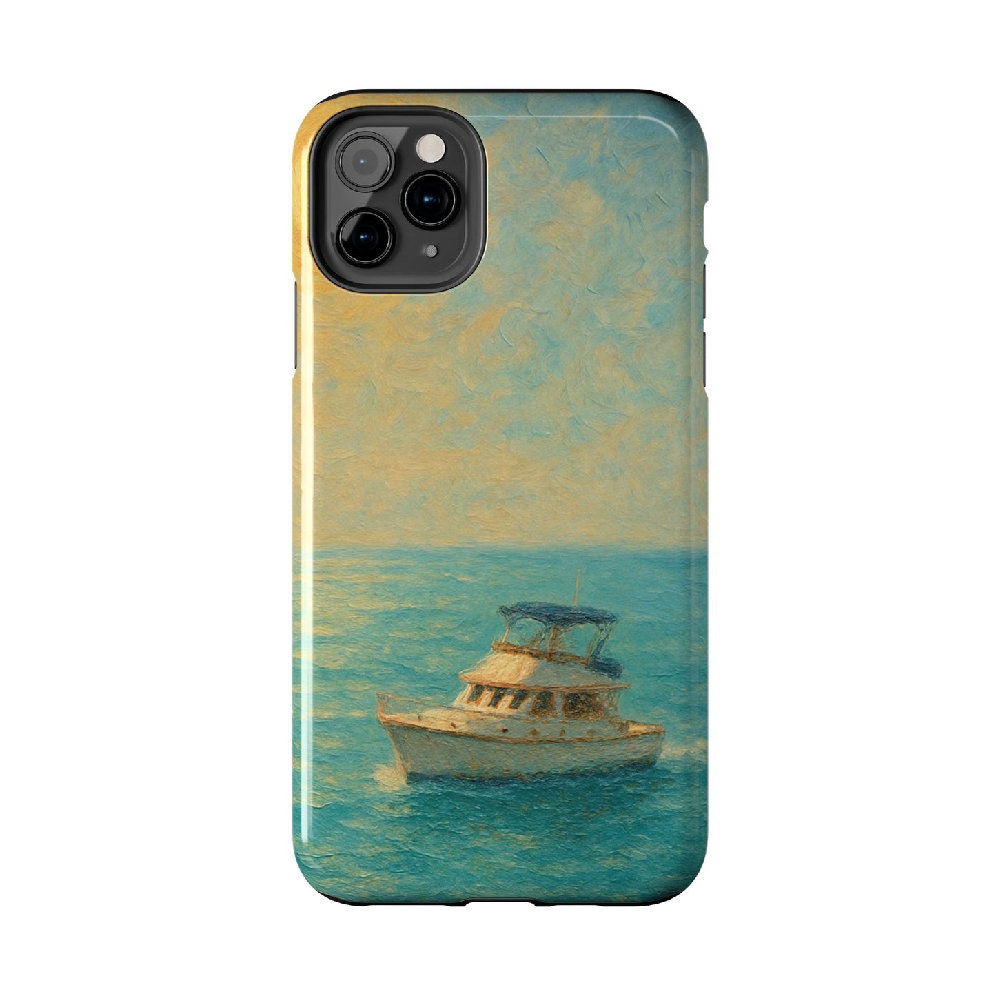 Scenic Ocean Phone Case, Nautical Tough Cases, Beach Lover Gift, Sailboat Decor, Coastal Home Accessories