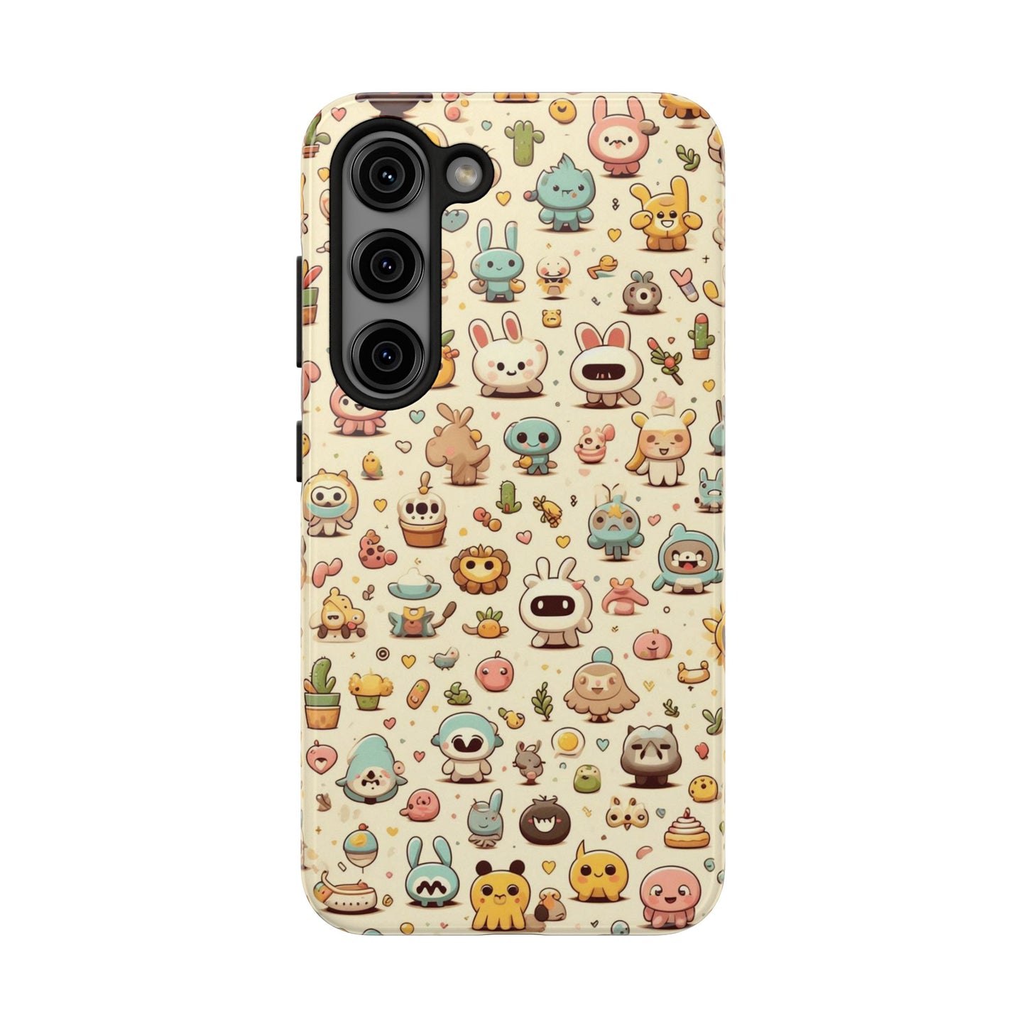 Cute Cartoon Phone Cases - Kawaii Design for Kids, Fun Gift for Birthdays, Durable Protection, Unique Colors, Everyday Use