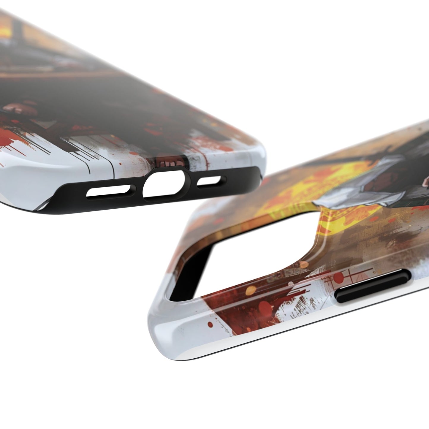 Artistic Tough Phone Cases for Gamers, Unique Phone Cover for Gift, Trendy Phone Accessories, Perfect for Birthdays & Holidays