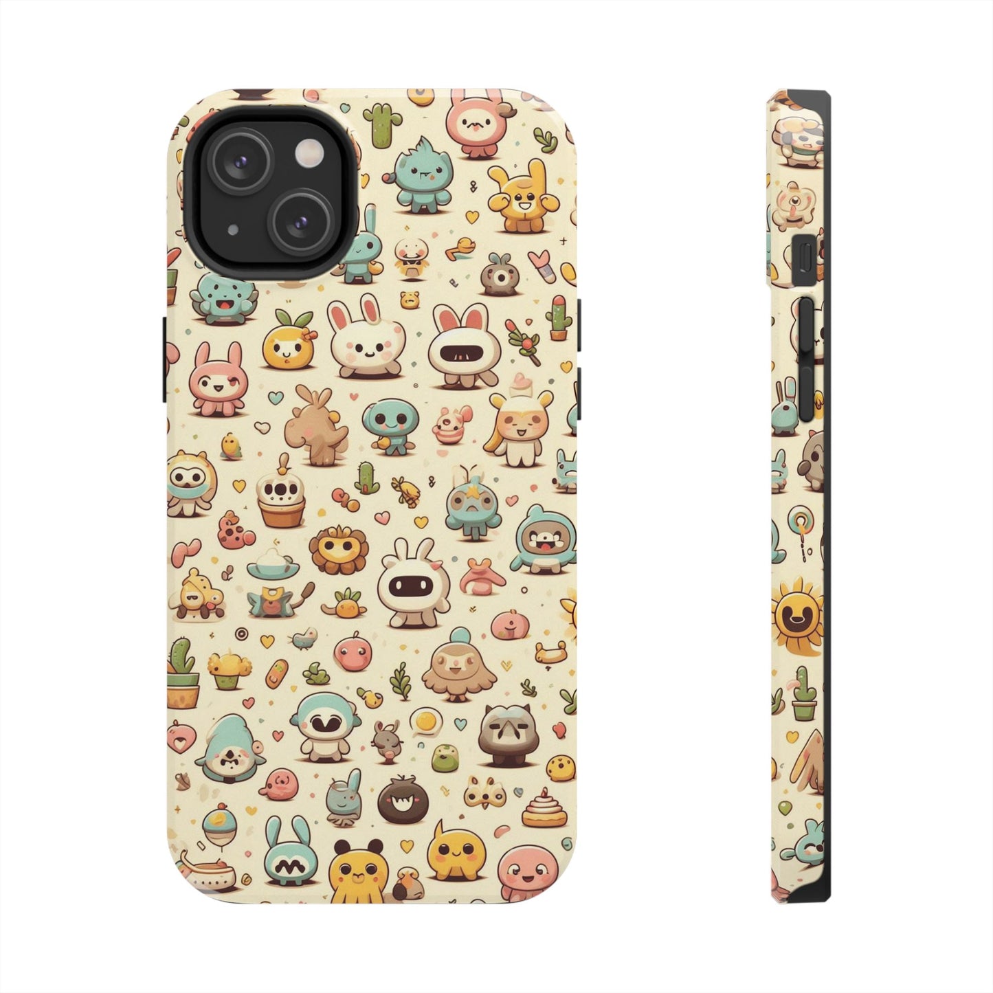 Cute Cartoon Phone Cases - Kawaii Design for Kids, Fun Gift for Birthdays, Durable Protection, Unique Colors, Everyday Use
