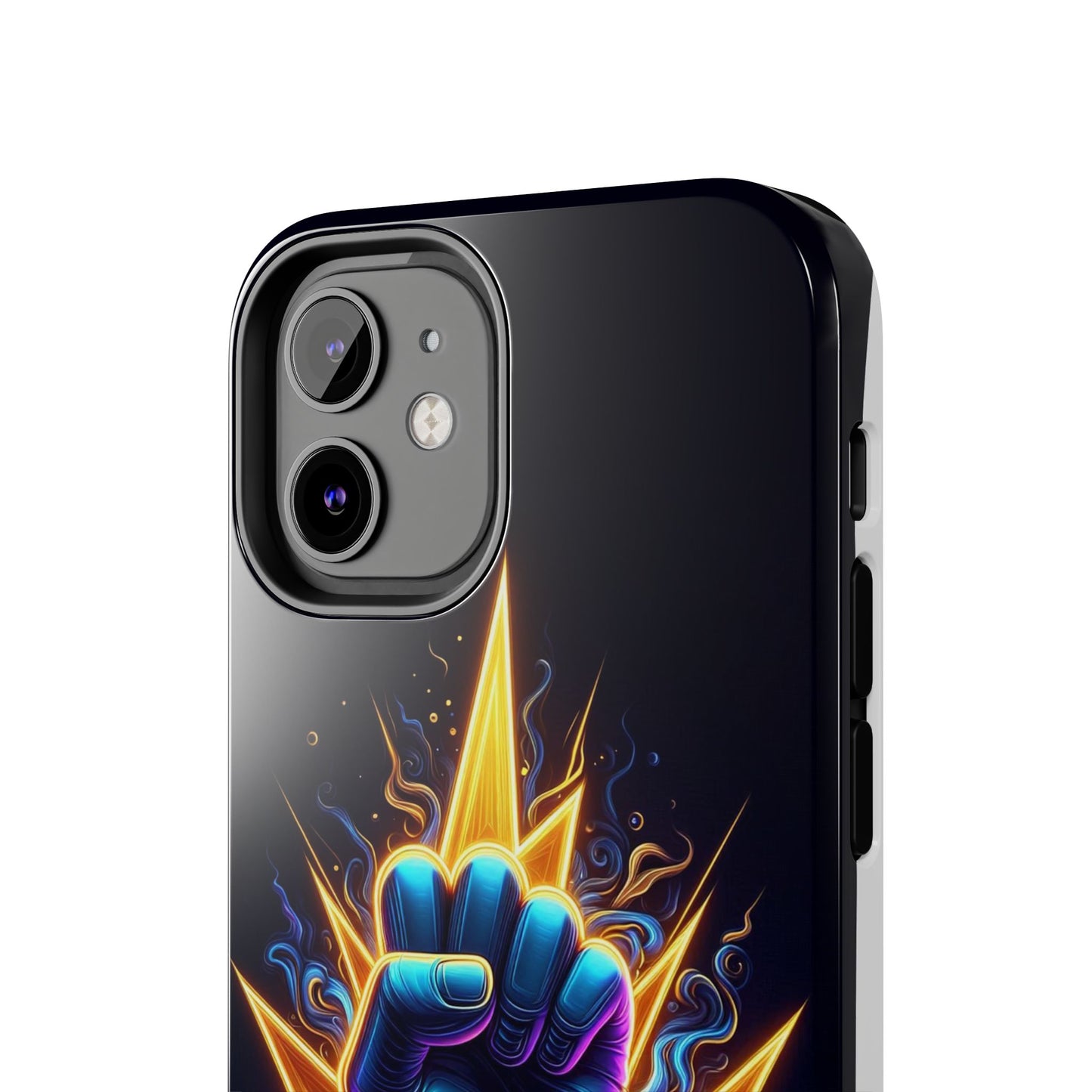 Vibrant Tough Phone Case, Unique Phone Protector, Gift for Him, Colorful Smartphone Cover, Inspirational Design