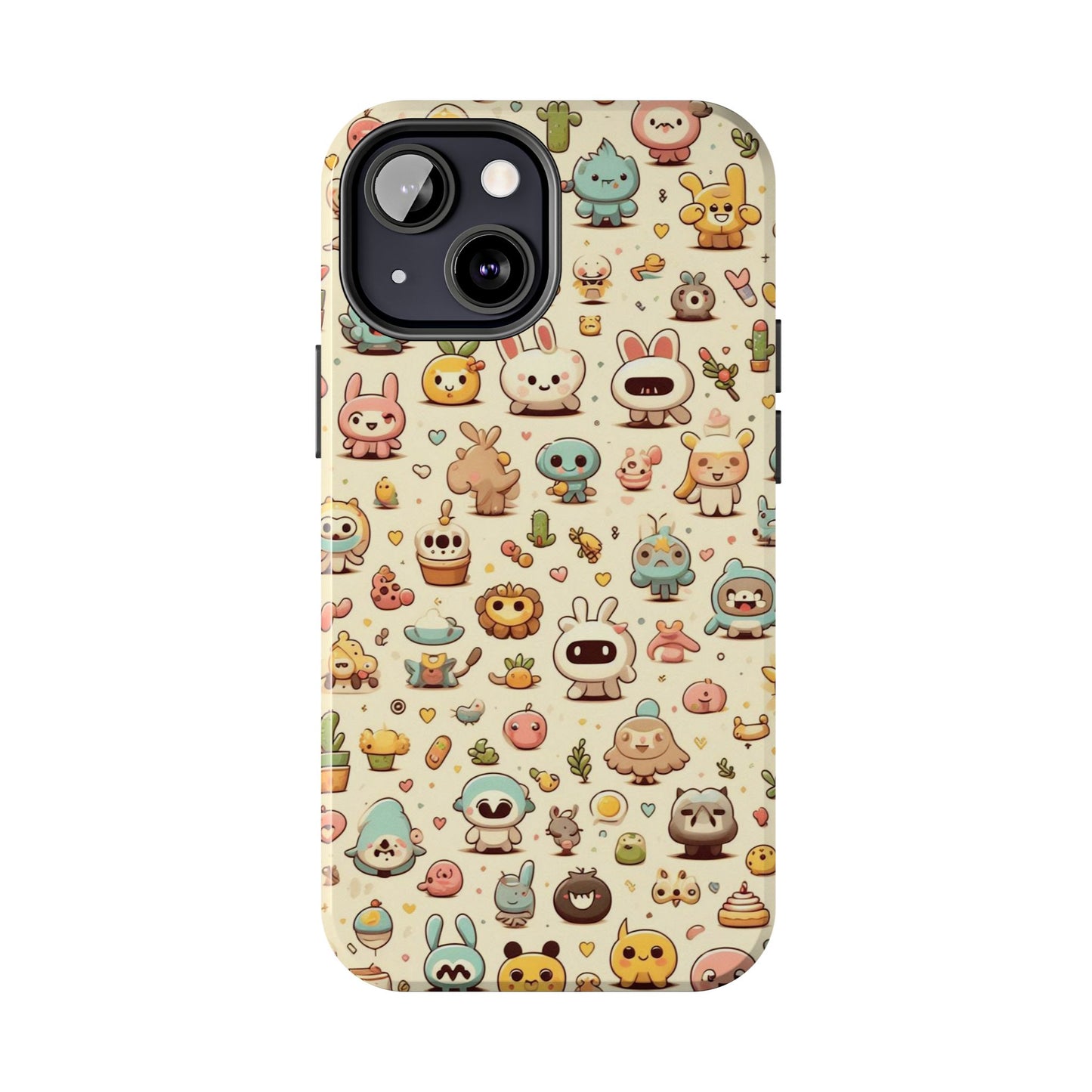 Cute Cartoon Phone Cases - Kawaii Design for Kids, Fun Gift for Birthdays, Durable Protection, Unique Colors, Everyday Use
