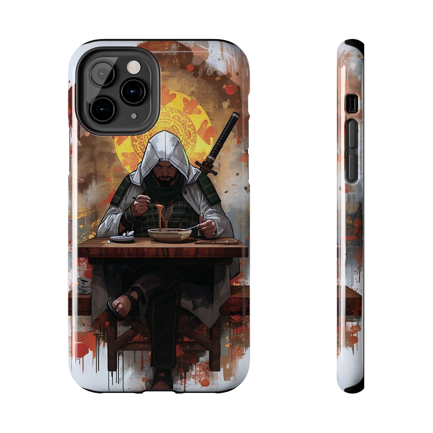 Artistic Tough Phone Cases for Gamers, Unique Phone Cover for Gift, Trendy Phone Accessories, Perfect for Birthdays & Holidays