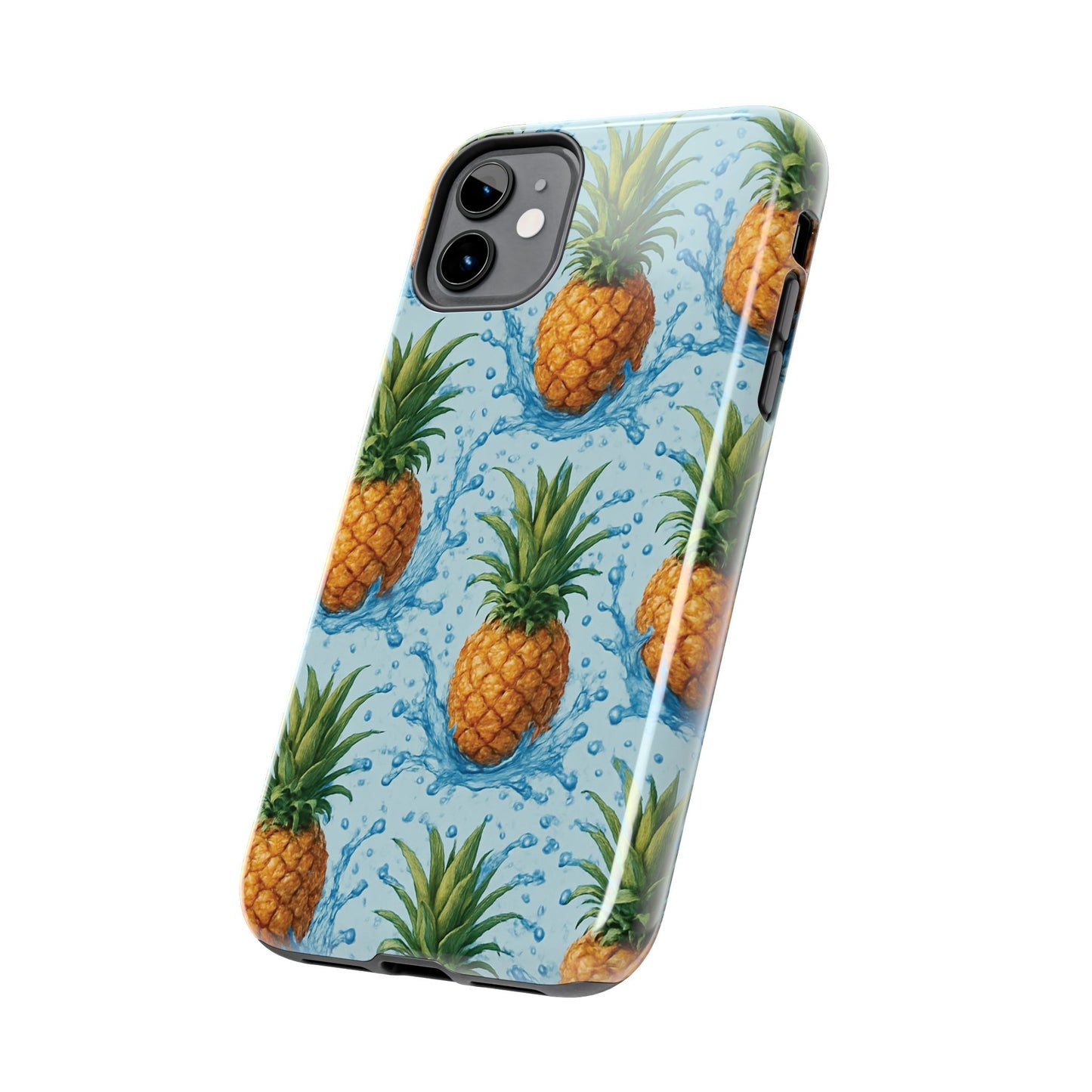 Tropical Pineapple Phone Case, Tough Phone Case, Pineapple Lovers Gift, Summer Vibe Accessory, Cute Phone Cover, Vacation Essentials