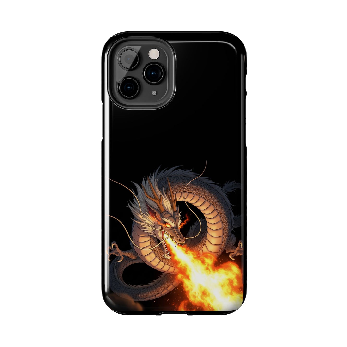 Dragon Fire Phone Case | Tough & Stylish, Perfect for Gamers, Gift for Tech Lovers, Protective Accessory, Adjustable Fit