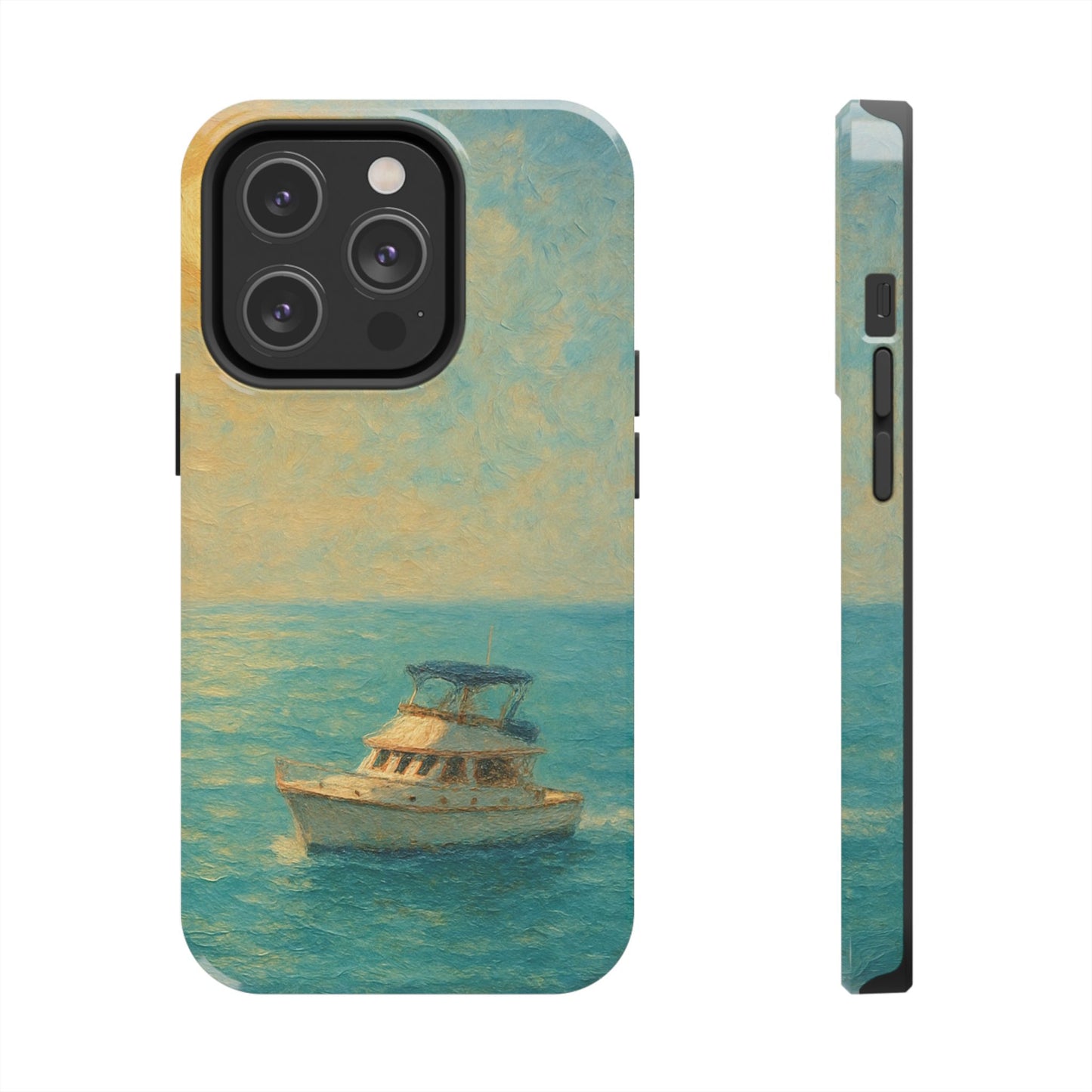 Scenic Ocean Phone Case, Nautical Tough Cases, Beach Lover Gift, Sailboat Decor, Coastal Home Accessories