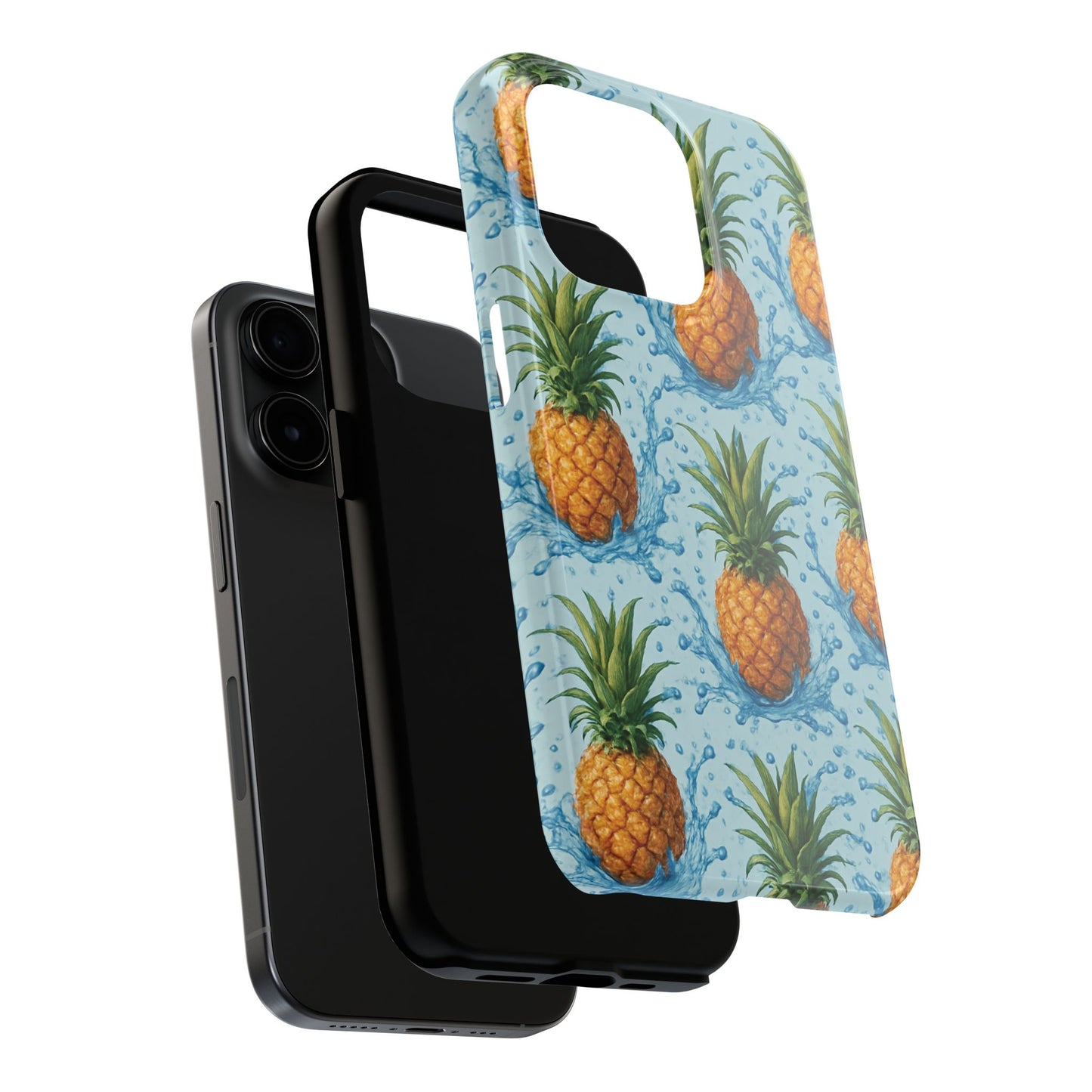 Tropical Pineapple Phone Case, Tough Phone Case, Pineapple Lovers Gift, Summer Vibe Accessory, Cute Phone Cover, Vacation Essentials