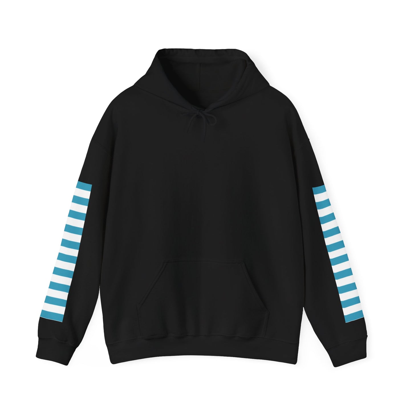 Unisex Striped Heavy Blend Hoodie - Cozy Fashion Statement