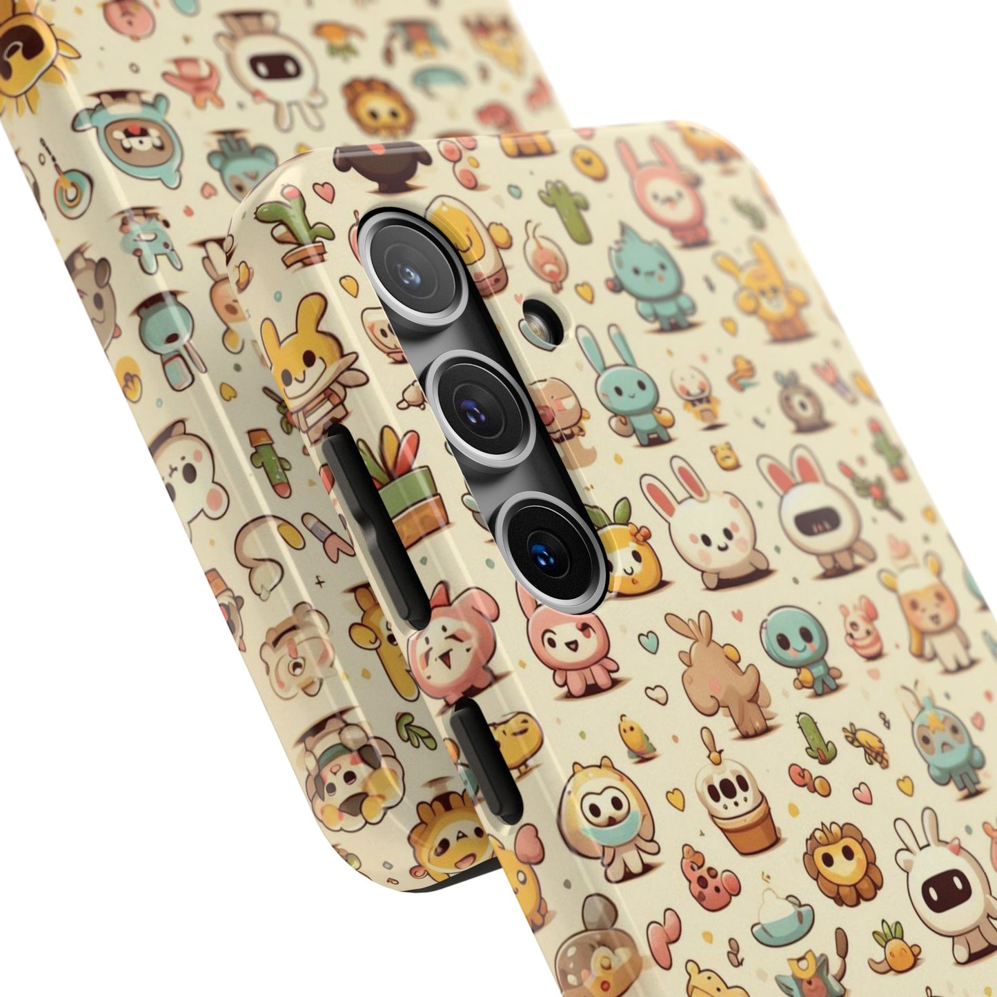 Cute Cartoon Phone Cases - Kawaii Design for Kids, Fun Gift for Birthdays, Durable Protection, Unique Colors, Everyday Use