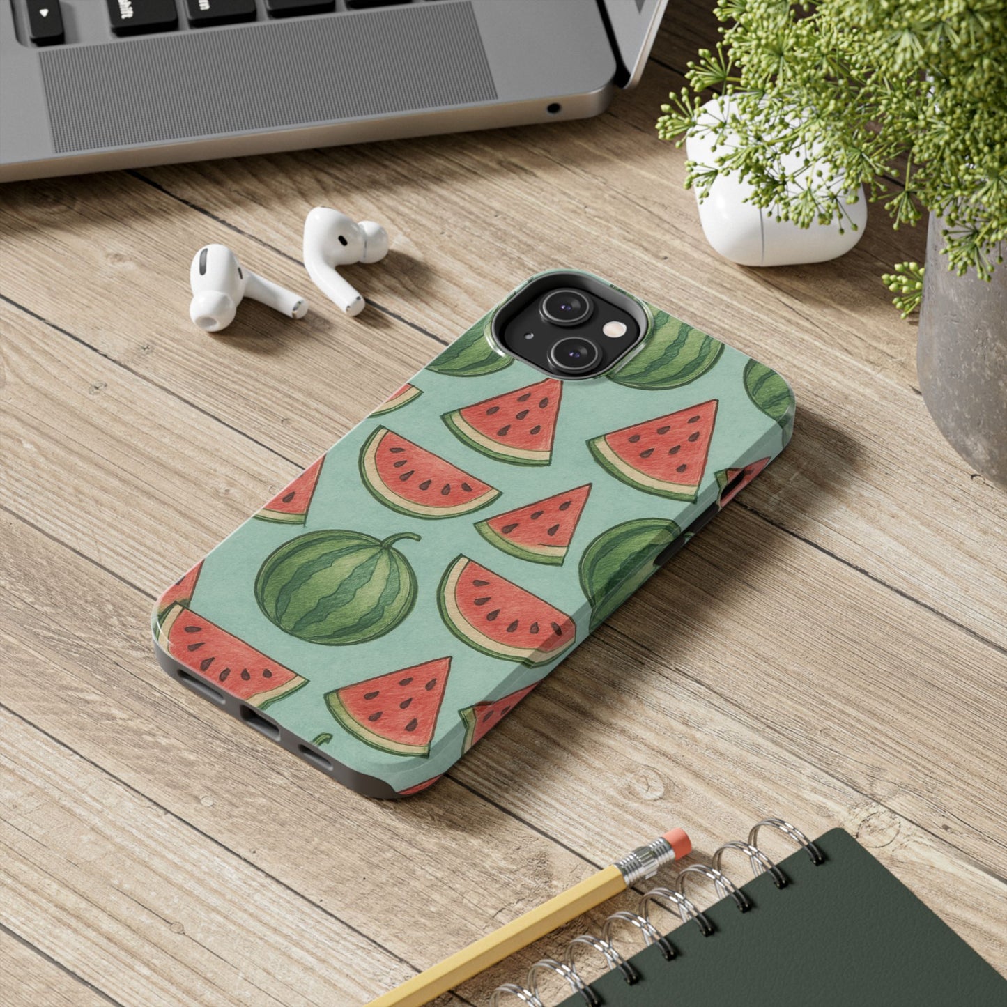 Fun Watermelon Phone Cases, Summer Phone Cover, Cute Fruit Case, Unique Cell Phone Accessory, Gift for Her, Phone Protection