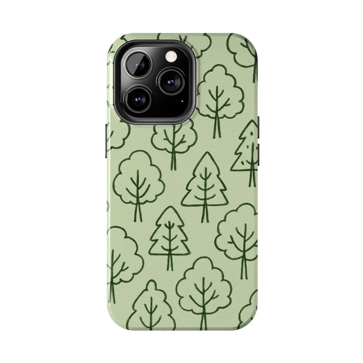 Nature-Inspired Tough Phone Cases | Forest Pattern, Eco-Friendly Design, Gift for Nature Lovers, Outdoor Enthusiasts, Phone Protection