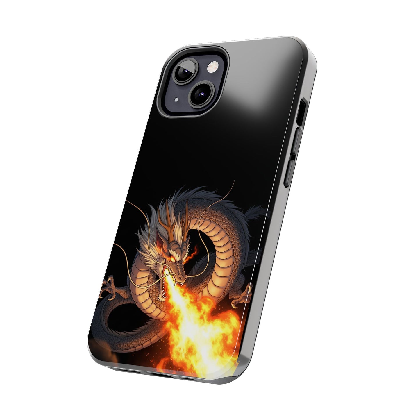Dragon Fire Phone Case | Tough & Stylish, Perfect for Gamers, Gift for Tech Lovers, Protective Accessory, Adjustable Fit