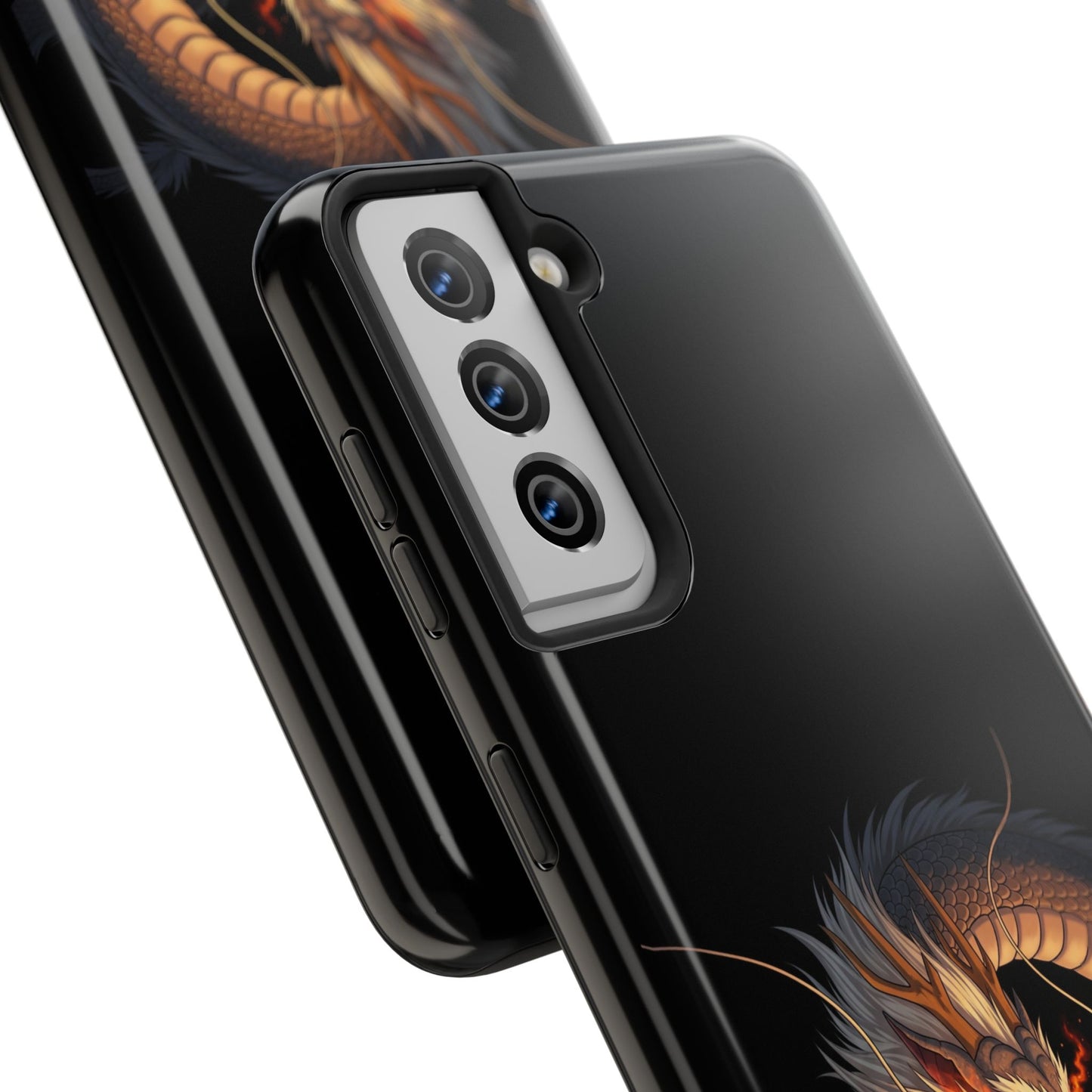 Dragon Fire Phone Case | Tough & Stylish, Perfect for Gamers, Gift for Tech Lovers, Protective Accessory, Adjustable Fit