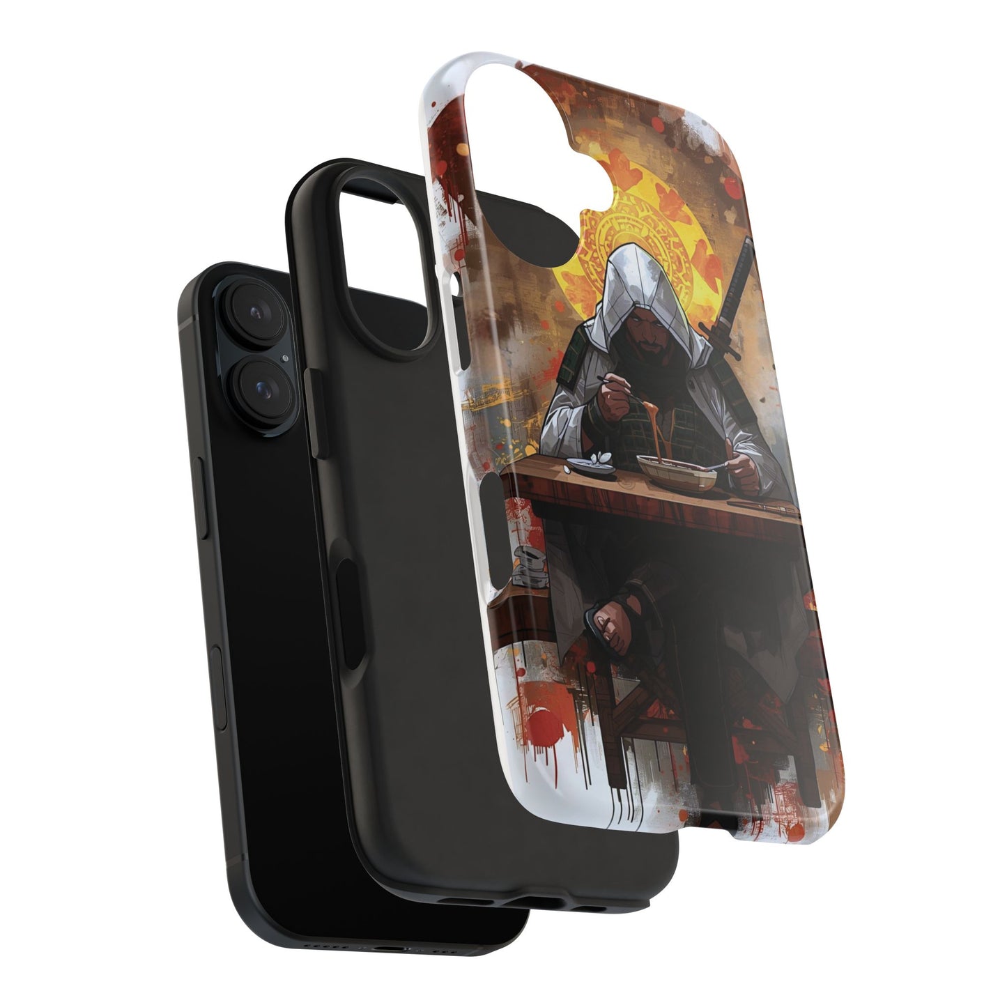 Artistic Tough Phone Cases for Gamers, Unique Phone Cover for Gift, Trendy Phone Accessories, Perfect for Birthdays & Holidays
