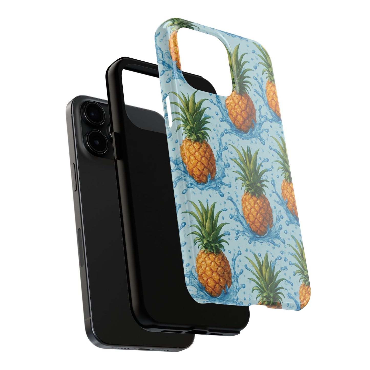 Tropical Pineapple Phone Case, Tough Phone Case, Pineapple Lovers Gift, Summer Vibe Accessory, Cute Phone Cover, Vacation Essentials