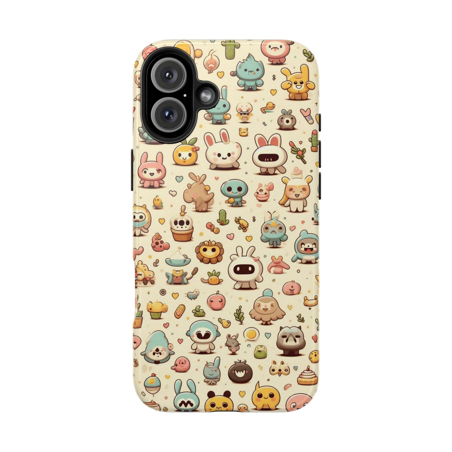 Cute Cartoon Phone Cases - Kawaii Design for Kids, Fun Gift for Birthdays, Durable Protection, Unique Colors, Everyday Use