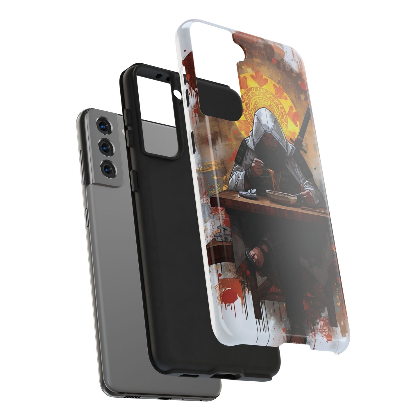Artistic Tough Phone Cases for Gamers, Unique Phone Cover for Gift, Trendy Phone Accessories, Perfect for Birthdays & Holidays