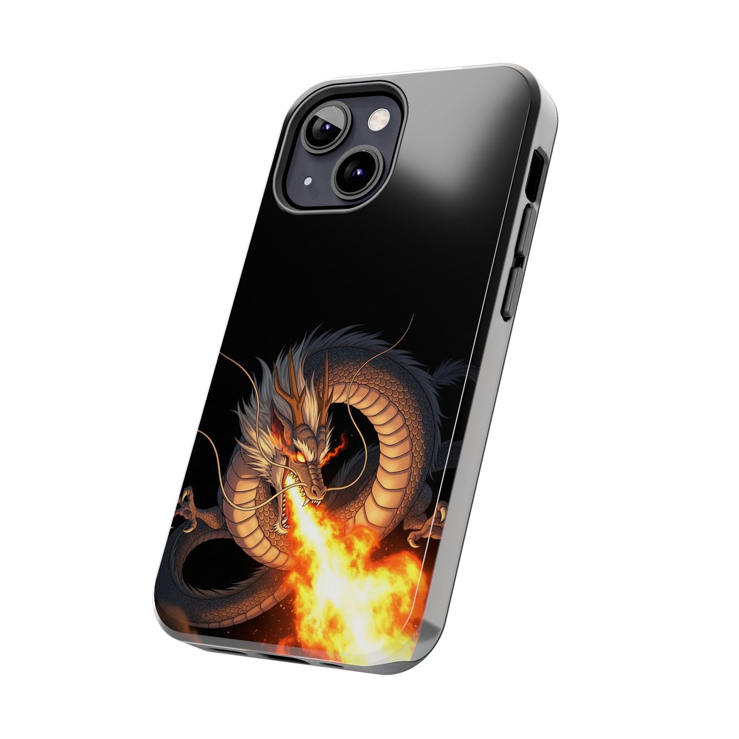 Dragon Fire Phone Case | Tough & Stylish, Perfect for Gamers, Gift for Tech Lovers, Protective Accessory, Adjustable Fit