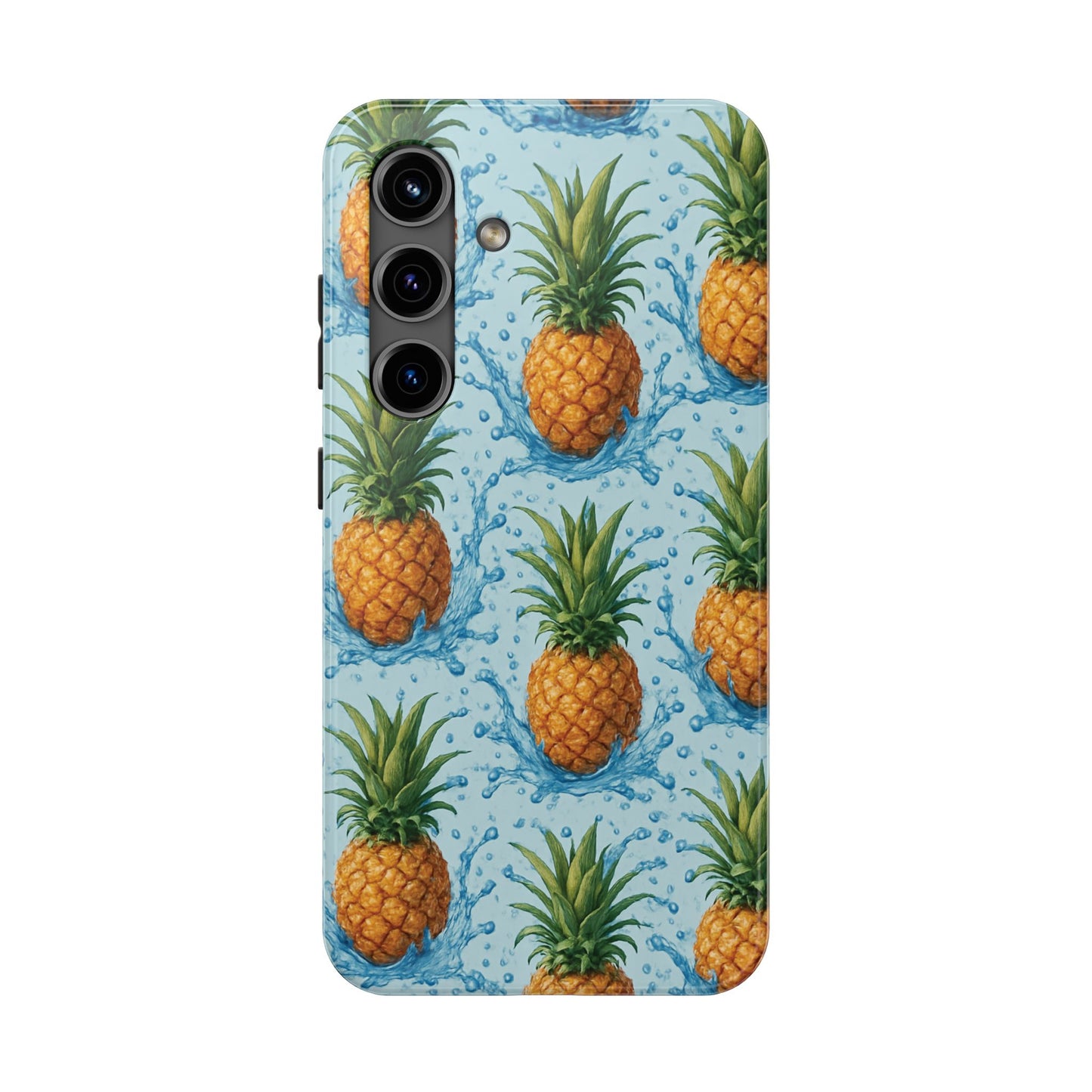 Tropical Pineapple Phone Case, Tough Phone Case, Pineapple Lovers Gift, Summer Vibe Accessory, Cute Phone Cover, Vacation Essentials
