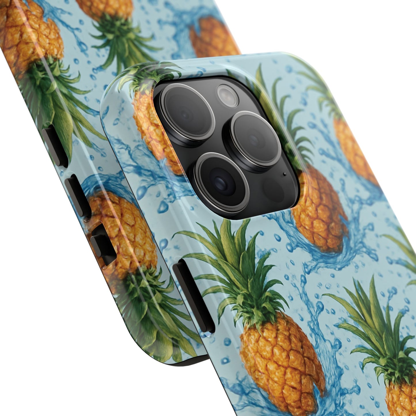 Tropical Pineapple Phone Case, Tough Phone Case, Pineapple Lovers Gift, Summer Vibe Accessory, Cute Phone Cover, Vacation Essentials