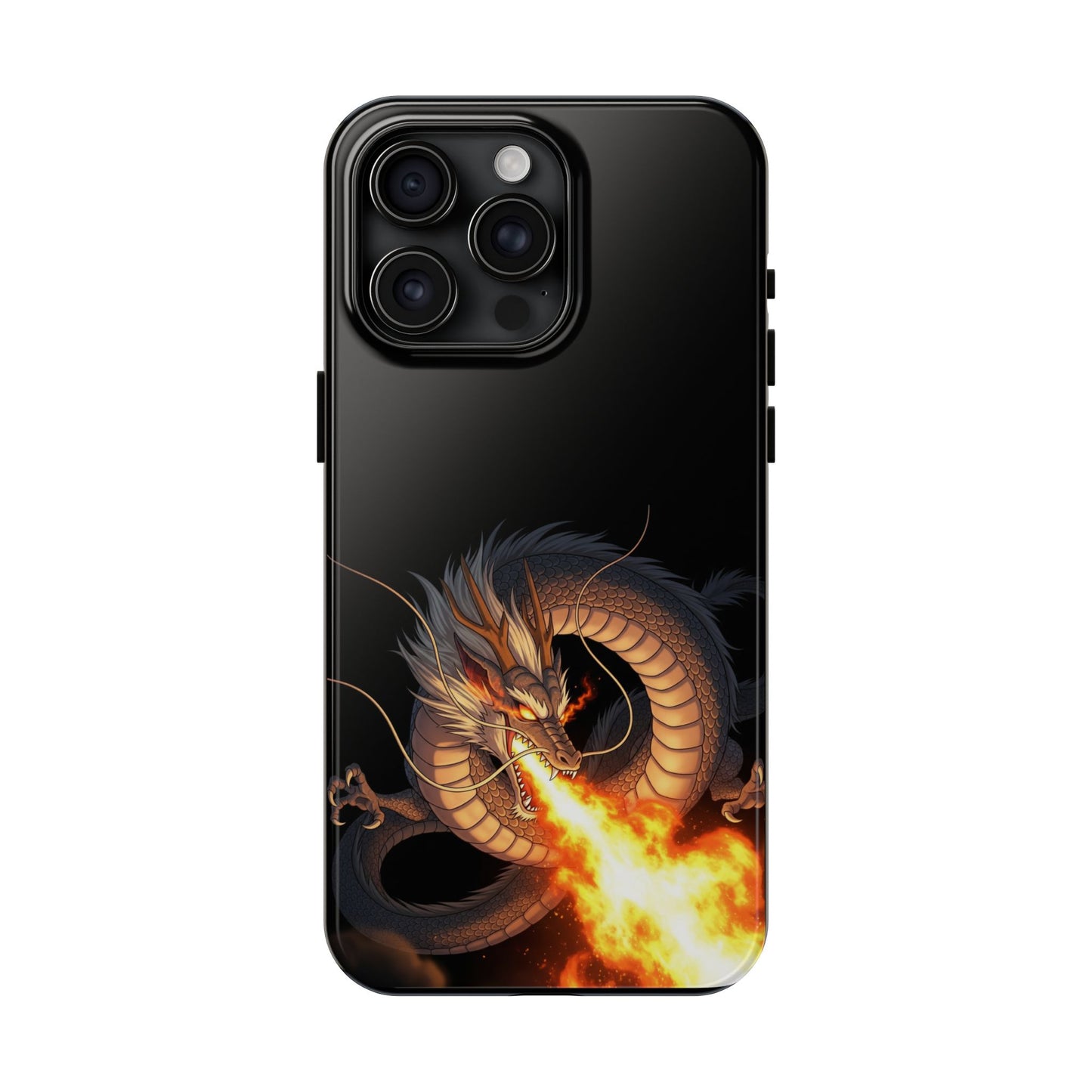 Dragon Fire Phone Case | Tough & Stylish, Perfect for Gamers, Gift for Tech Lovers, Protective Accessory, Adjustable Fit