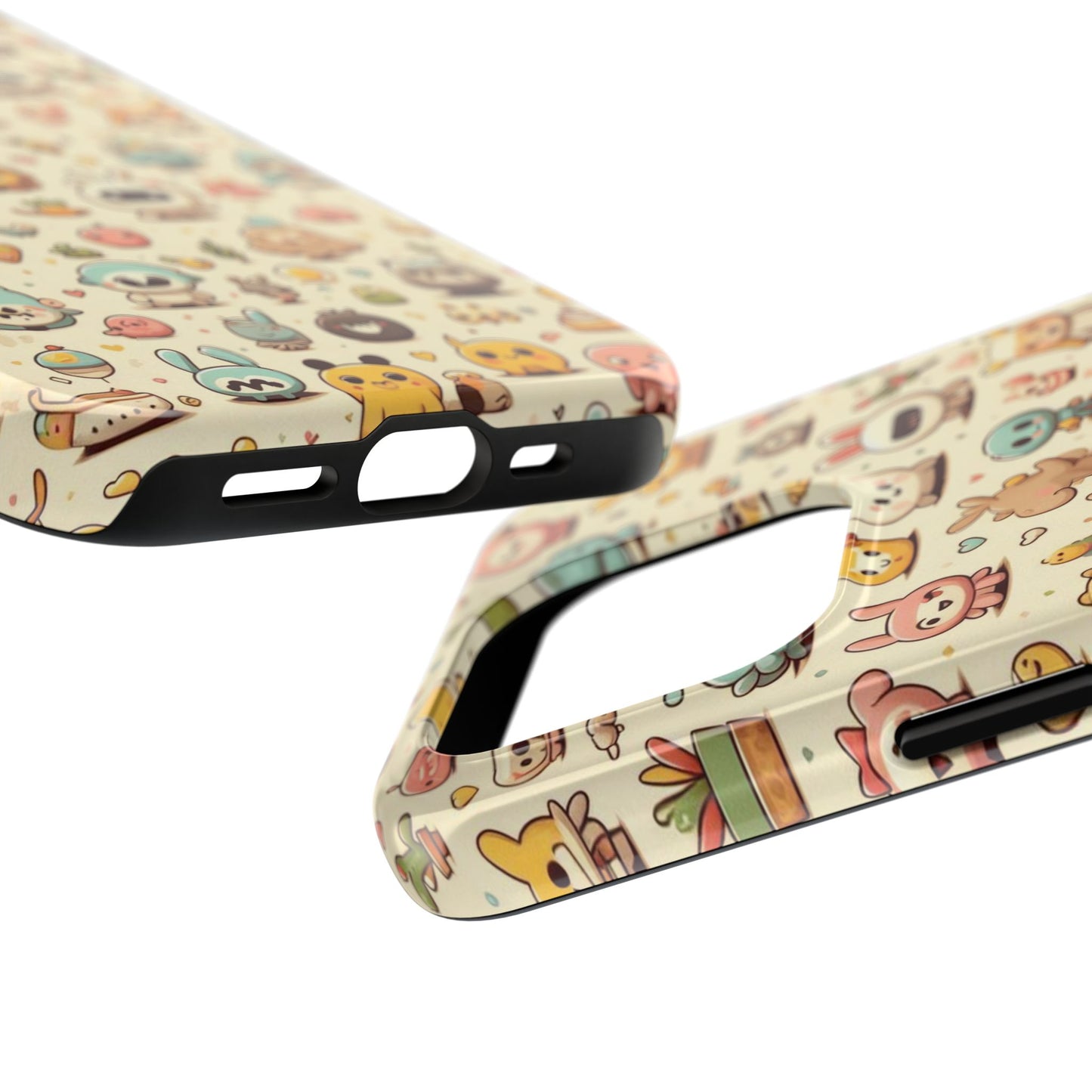 Cute Cartoon Phone Cases - Kawaii Design for Kids, Fun Gift for Birthdays, Durable Protection, Unique Colors, Everyday Use