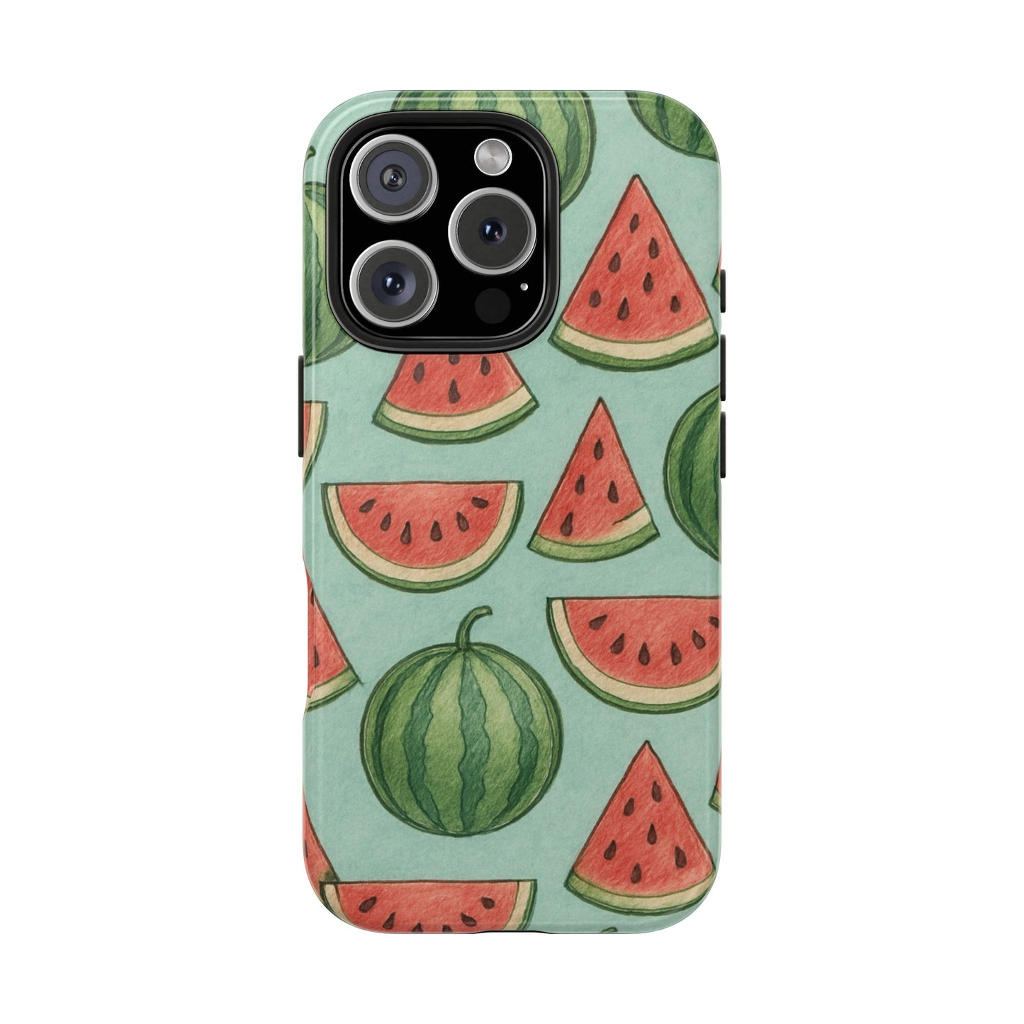 Fun Watermelon Phone Cases, Summer Phone Cover, Cute Fruit Case, Unique Cell Phone Accessory, Gift for Her, Phone Protection