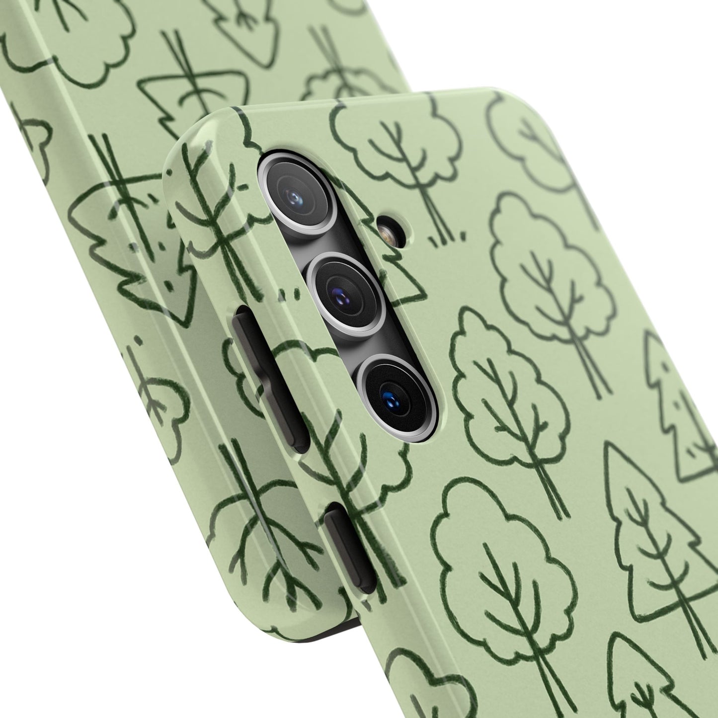 Nature-Inspired Tough Phone Cases | Forest Pattern, Eco-Friendly Design, Gift for Nature Lovers, Outdoor Enthusiasts, Phone Protection