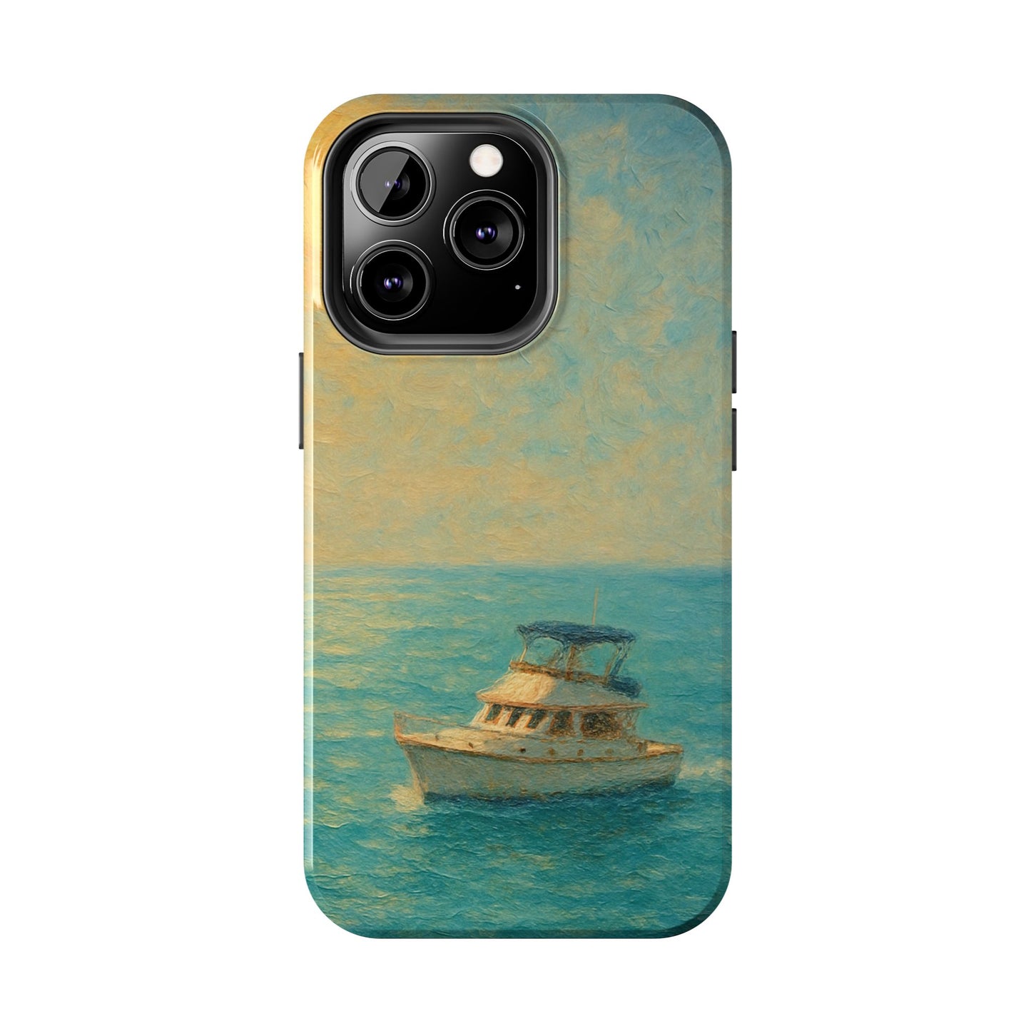 Scenic Ocean Phone Case, Nautical Tough Cases, Beach Lover Gift, Sailboat Decor, Coastal Home Accessories