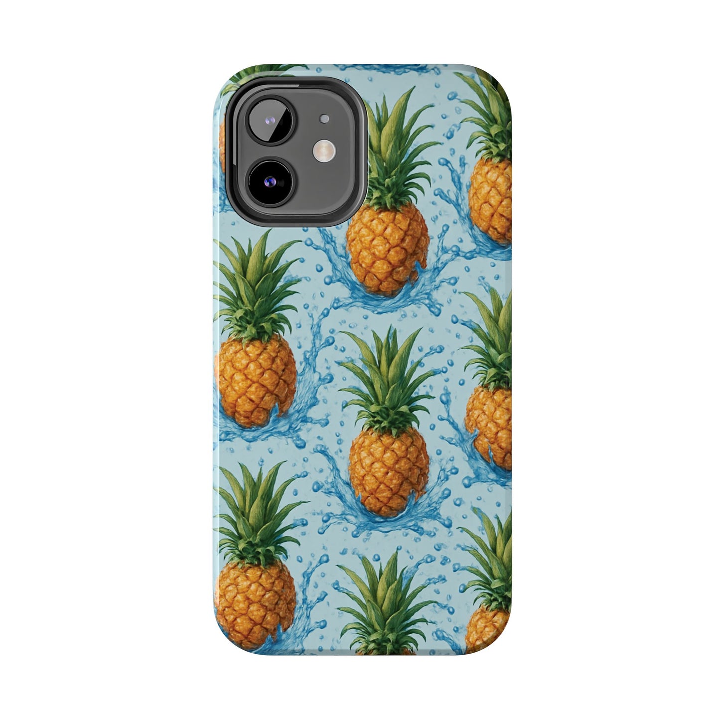Tropical Pineapple Phone Case, Tough Phone Case, Pineapple Lovers Gift, Summer Vibe Accessory, Cute Phone Cover, Vacation Essentials