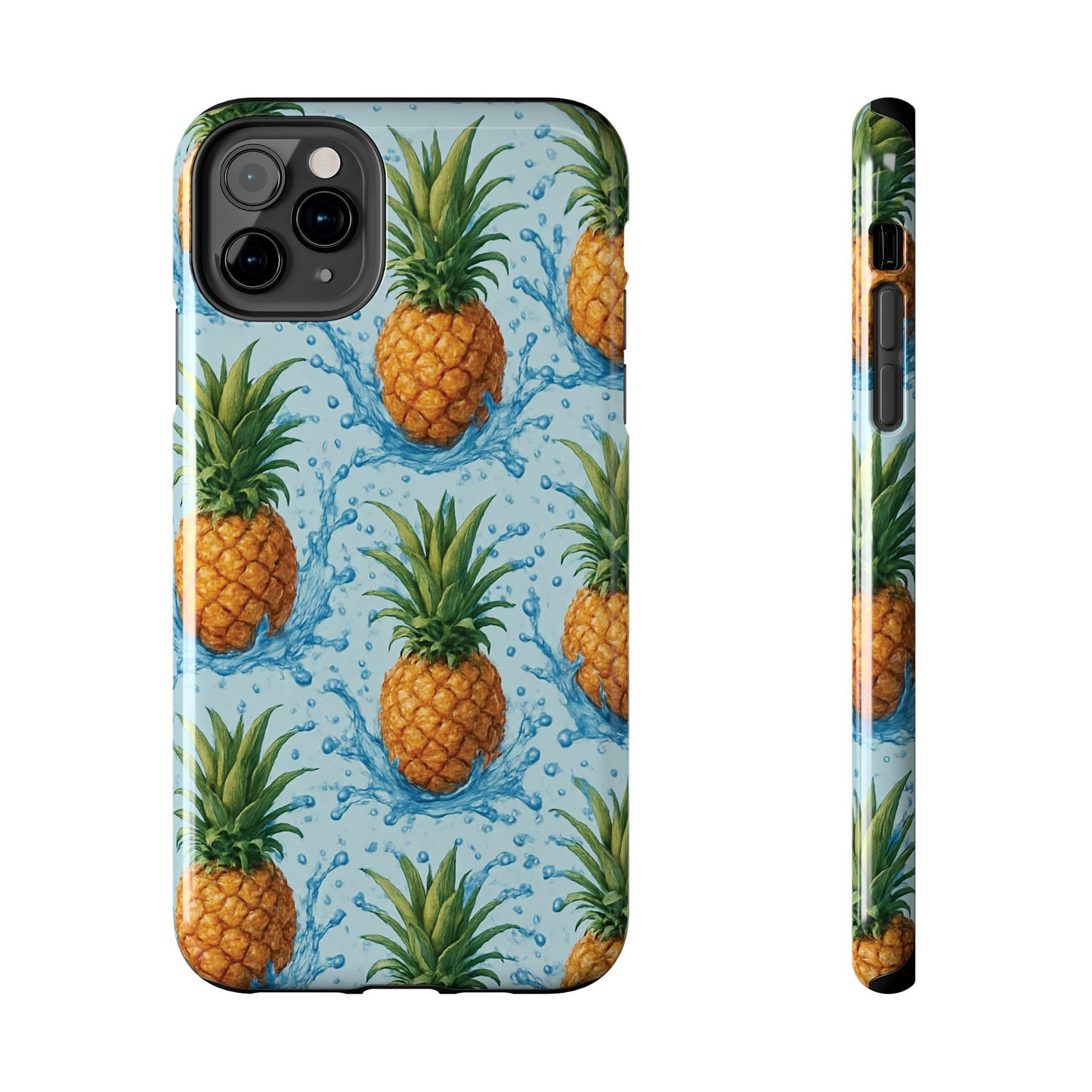 Tropical Pineapple Phone Case, Tough Phone Case, Pineapple Lovers Gift, Summer Vibe Accessory, Cute Phone Cover, Vacation Essentials