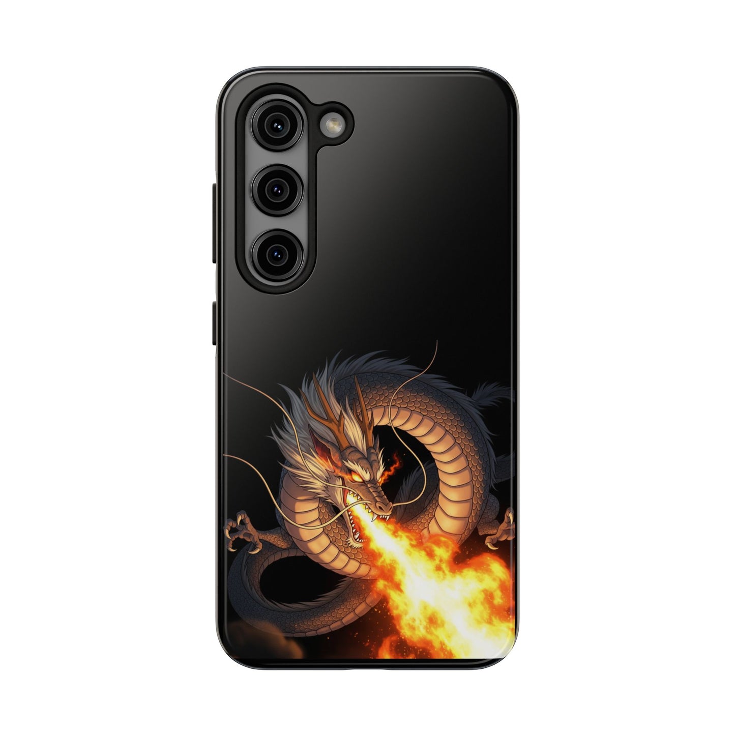 Dragon Fire Phone Case | Tough & Stylish, Perfect for Gamers, Gift for Tech Lovers, Protective Accessory, Adjustable Fit