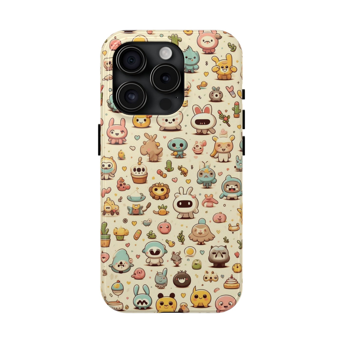 Cute Cartoon Phone Cases - Kawaii Design for Kids, Fun Gift for Birthdays, Durable Protection, Unique Colors, Everyday Use