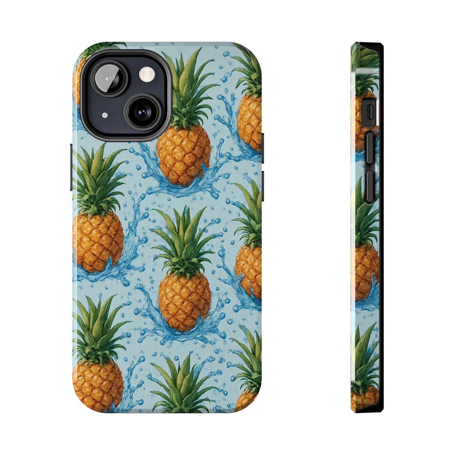 Tropical Pineapple Phone Case, Tough Phone Case, Pineapple Lovers Gift, Summer Vibe Accessory, Cute Phone Cover, Vacation Essentials