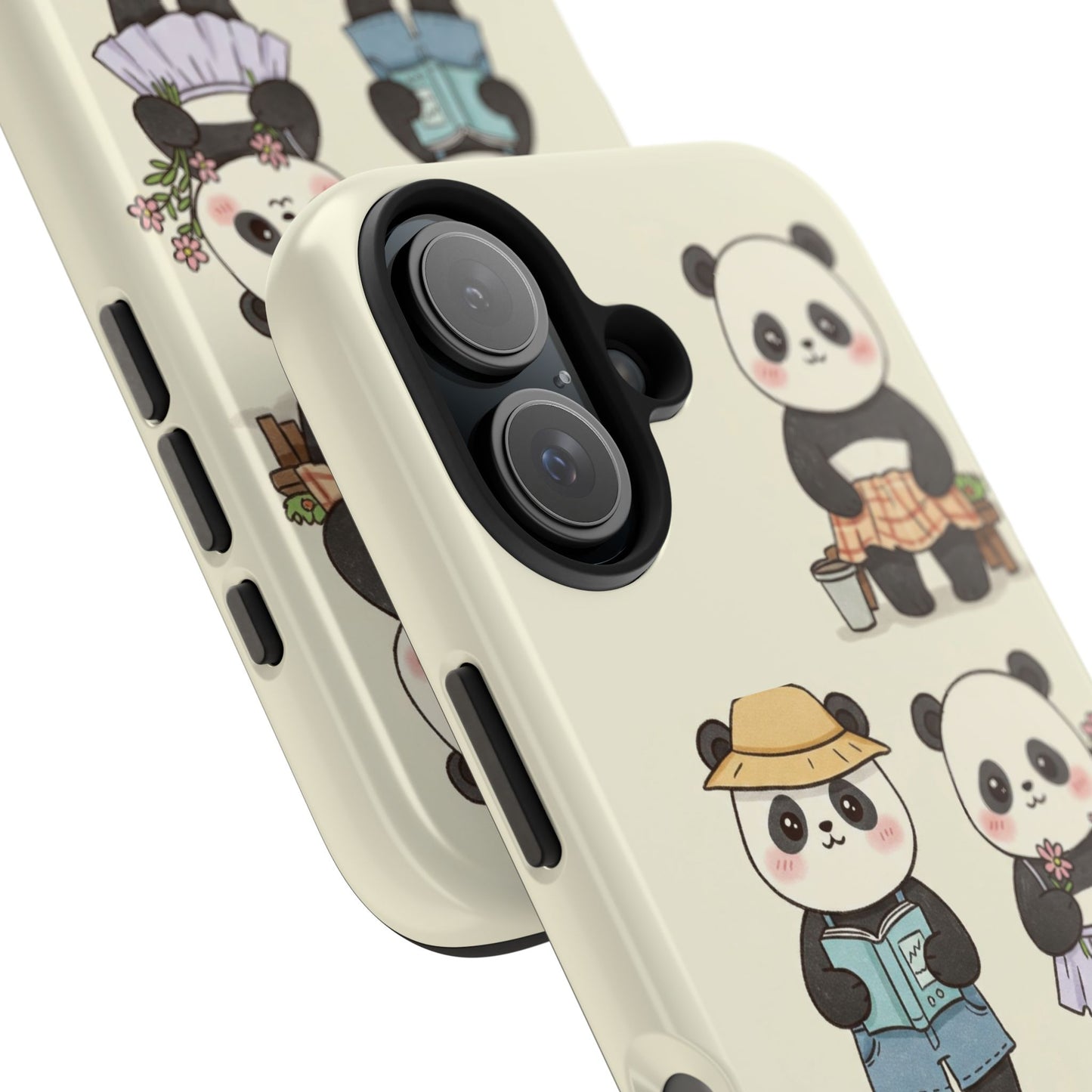 Cute Panda Tough Phone Cases | Stylish Phone Cover, Gifts for Animal Lovers, Kids Accessories, Cute Phone Protector, Fun Design