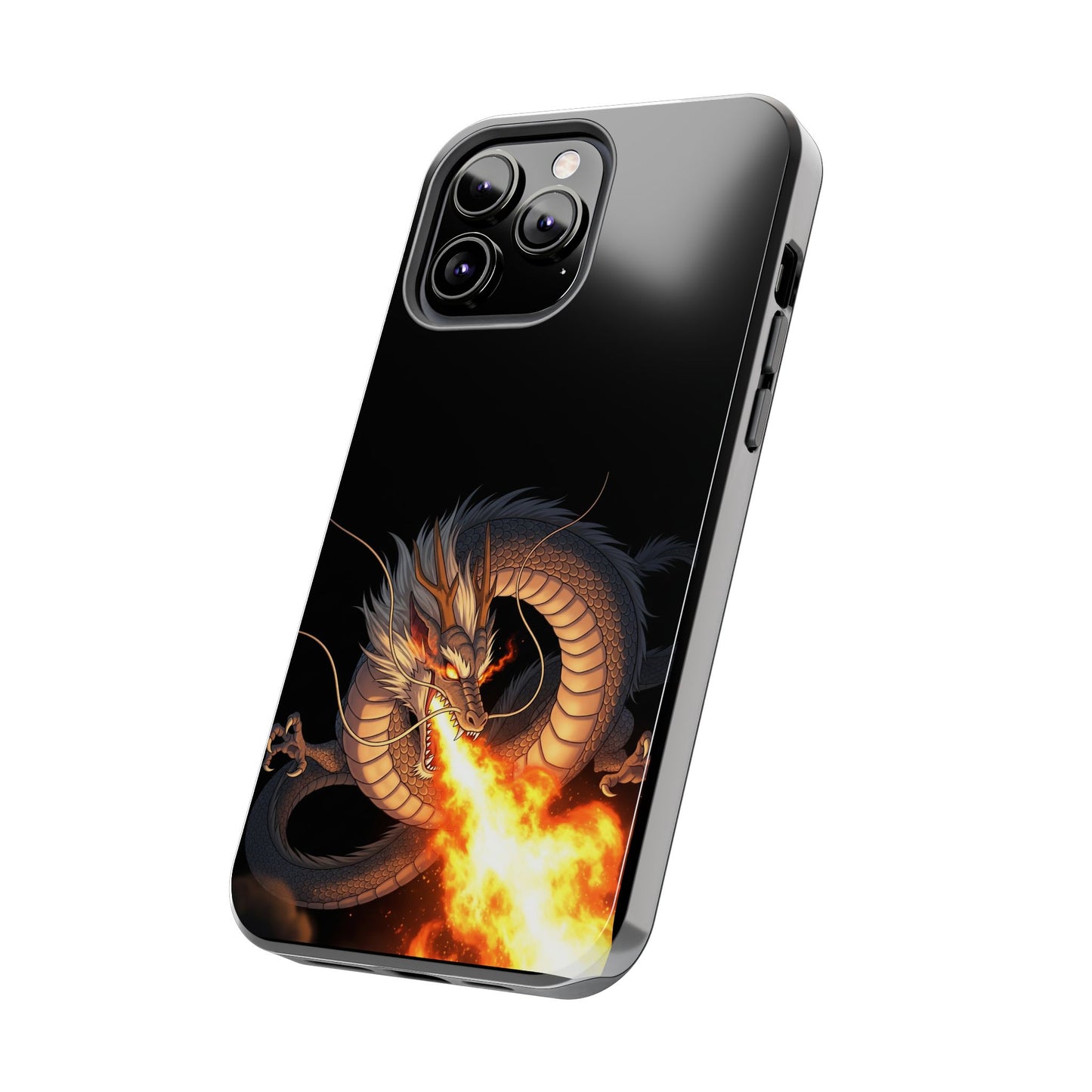 Dragon Fire Phone Case | Tough & Stylish, Perfect for Gamers, Gift for Tech Lovers, Protective Accessory, Adjustable Fit
