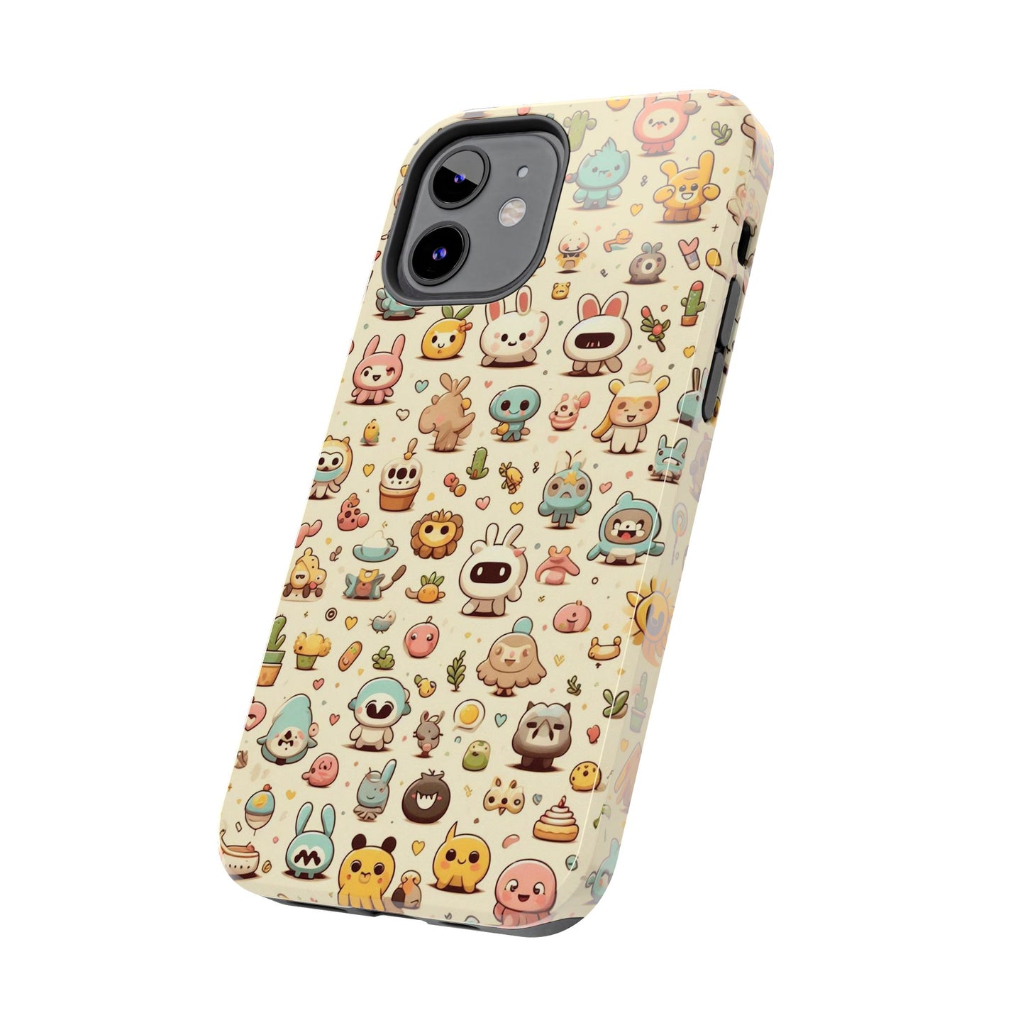 Cute Cartoon Phone Cases - Kawaii Design for Kids, Fun Gift for Birthdays, Durable Protection, Unique Colors, Everyday Use