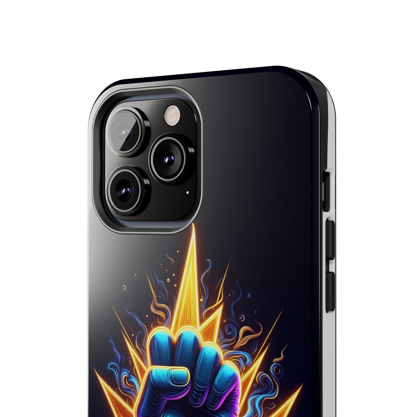 Vibrant Tough Phone Case, Unique Phone Protector, Gift for Him, Colorful Smartphone Cover, Inspirational Design