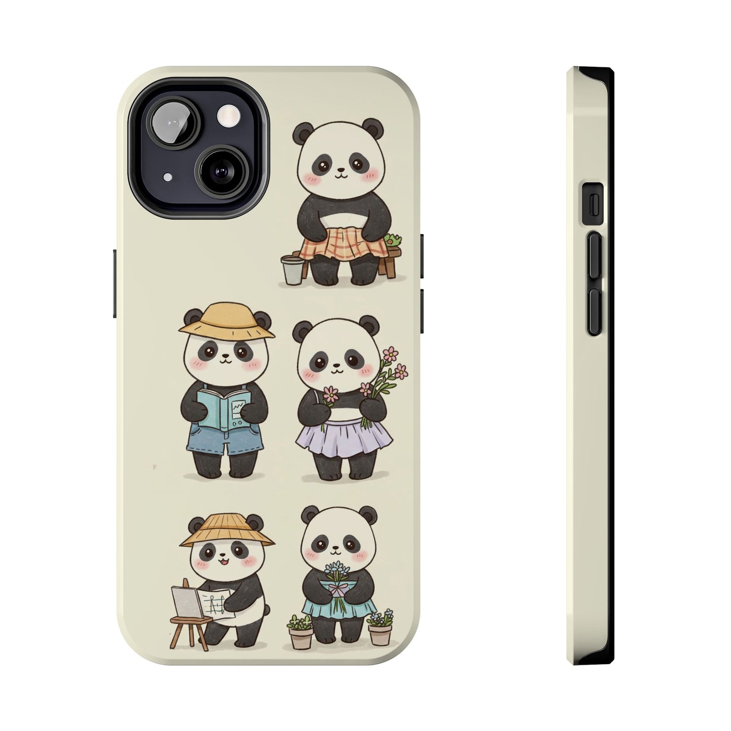 Cute Panda Tough Phone Cases | Stylish Phone Cover, Gifts for Animal Lovers, Kids Accessories, Cute Phone Protector, Fun Design