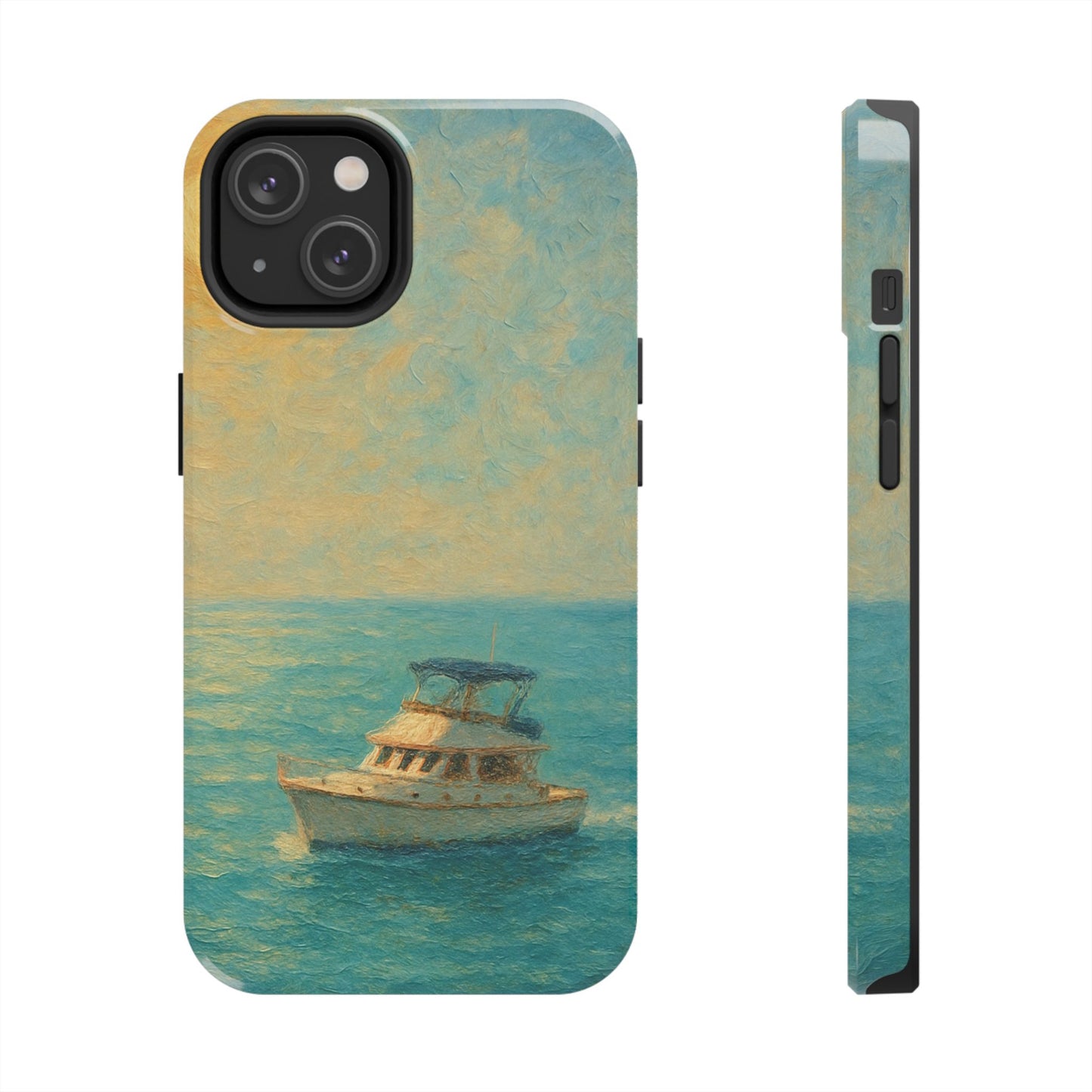 Scenic Ocean Phone Case, Nautical Tough Cases, Beach Lover Gift, Sailboat Decor, Coastal Home Accessories