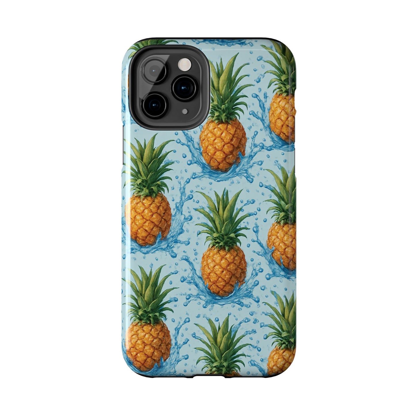 Tropical Pineapple Phone Case, Tough Phone Case, Pineapple Lovers Gift, Summer Vibe Accessory, Cute Phone Cover, Vacation Essentials