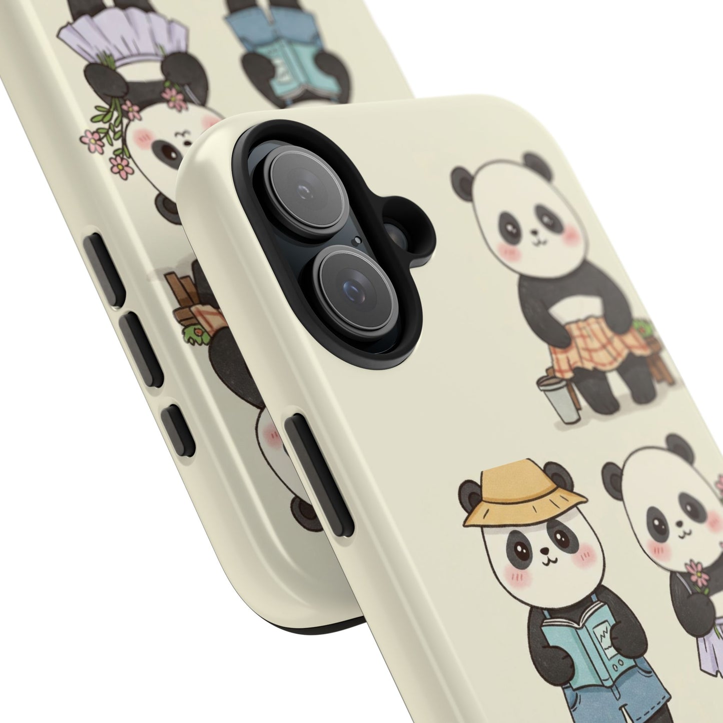 Cute Panda Tough Phone Cases | Stylish Phone Cover, Gifts for Animal Lovers, Kids Accessories, Cute Phone Protector, Fun Design