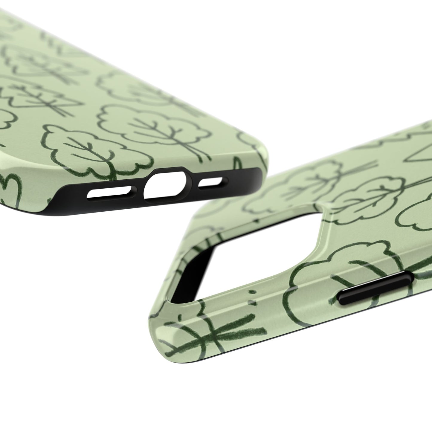 Nature-Inspired Tough Phone Cases | Forest Pattern, Eco-Friendly Design, Gift for Nature Lovers, Outdoor Enthusiasts, Phone Protection