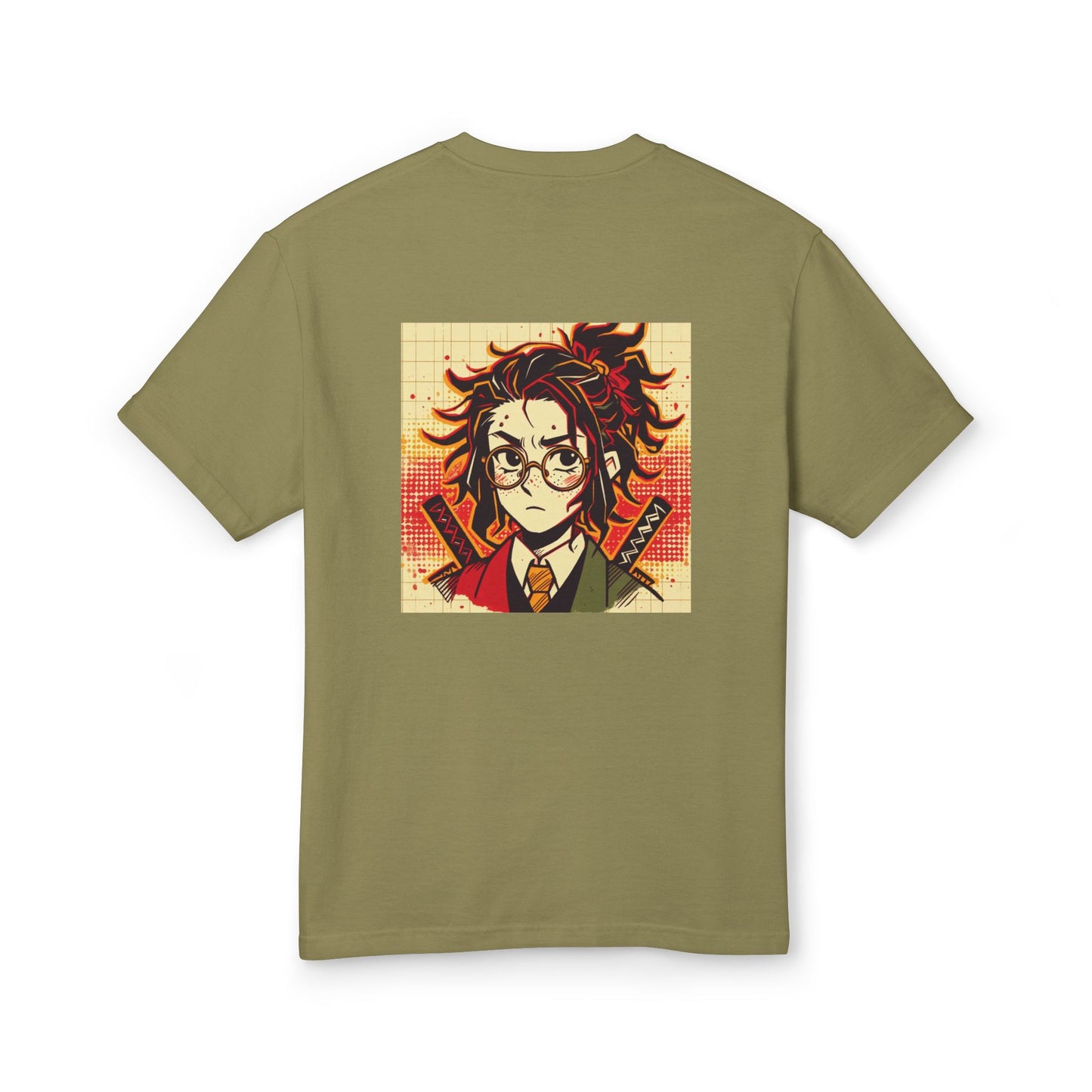 Unisex Graphic Tee with Anime Design, Comfortable Cotton T-Shirt, Casual Wear for Anime Lovers, Gift for Gamers, Streetwear Style