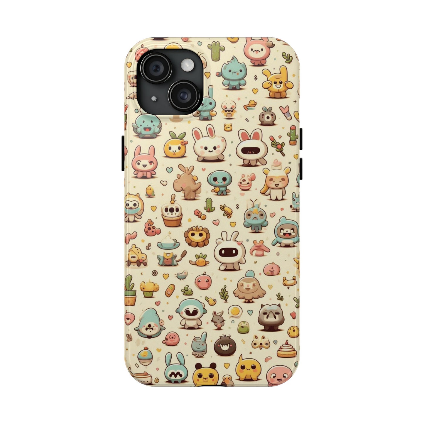 Cute Cartoon Phone Cases - Kawaii Design for Kids, Fun Gift for Birthdays, Durable Protection, Unique Colors, Everyday Use