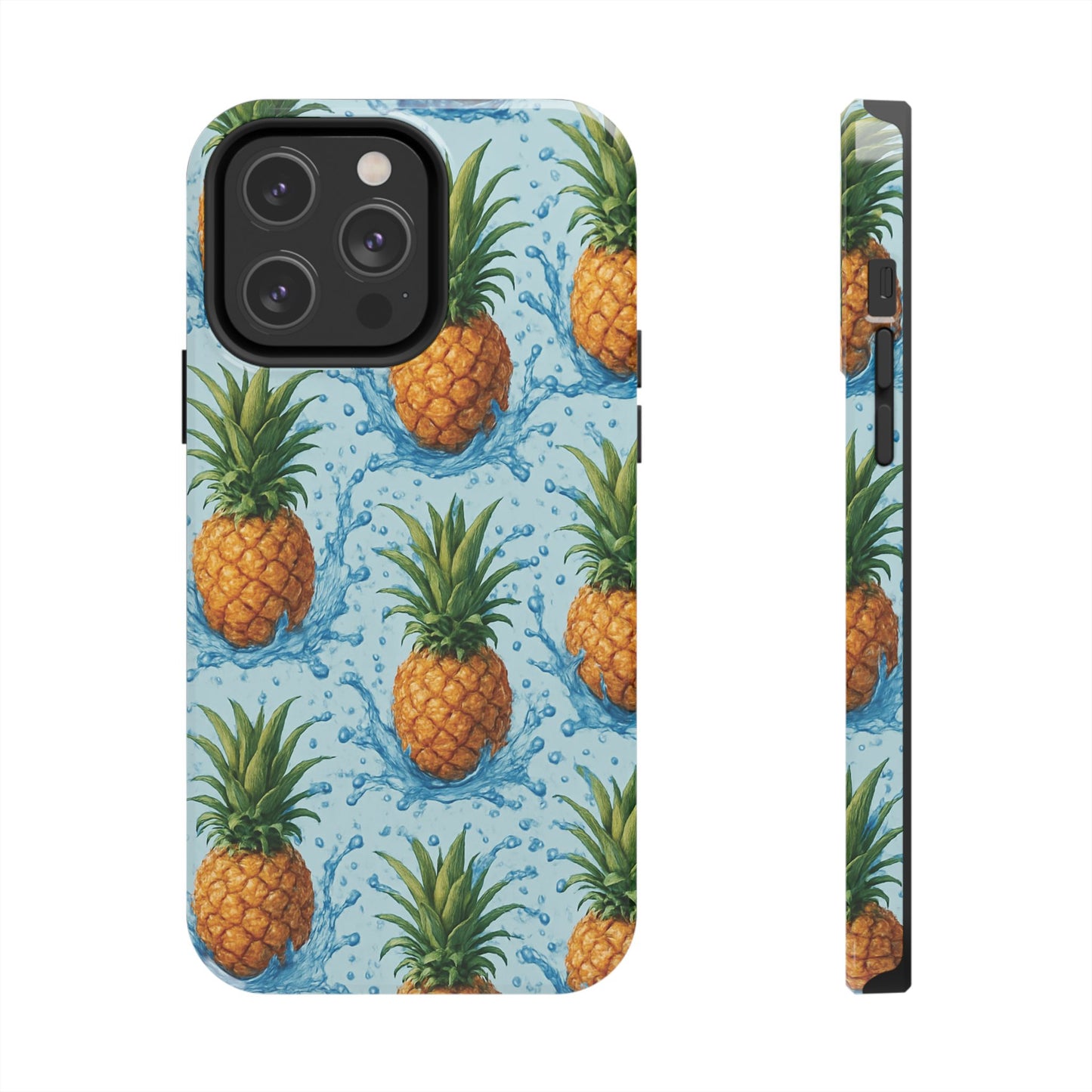 Tropical Pineapple Phone Case, Tough Phone Case, Pineapple Lovers Gift, Summer Vibe Accessory, Cute Phone Cover, Vacation Essentials