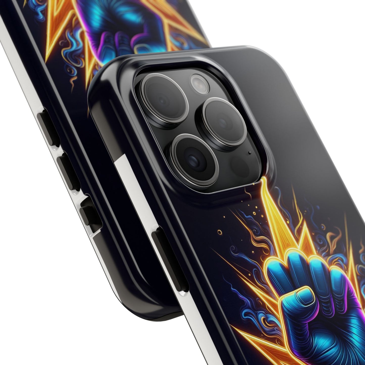 Vibrant Tough Phone Case, Unique Phone Protector, Gift for Him, Colorful Smartphone Cover, Inspirational Design