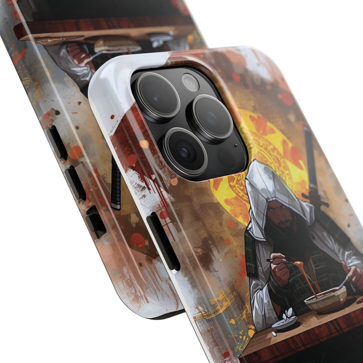 Artistic Tough Phone Cases for Gamers, Unique Phone Cover for Gift, Trendy Phone Accessories, Perfect for Birthdays & Holidays